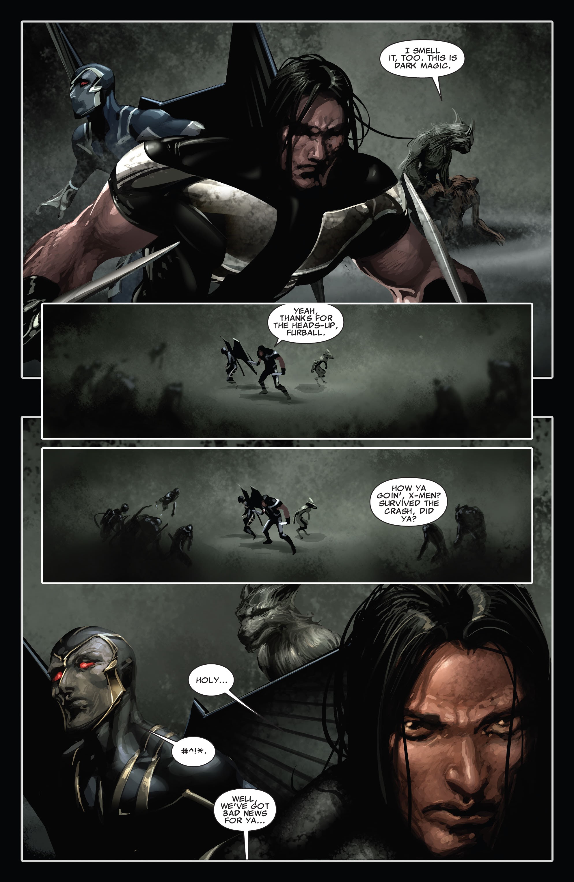 Read online X-Men Milestones: Necrosha comic -  Issue # TPB (Part 1) - 22