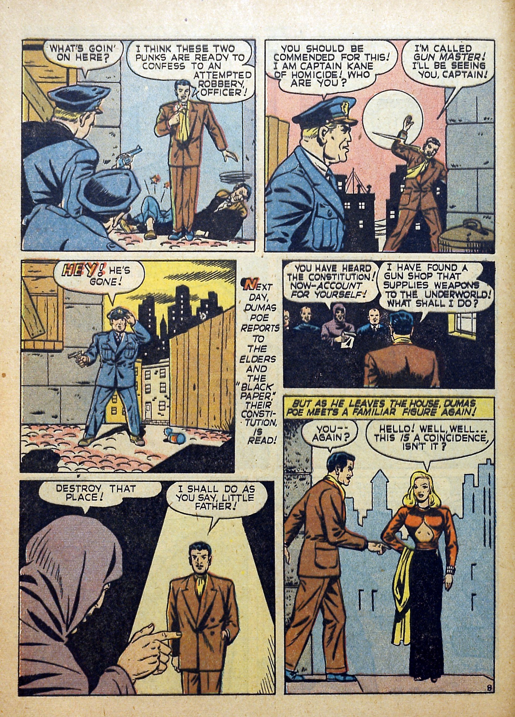 Read online Clue Comics comic -  Issue #10 - 10