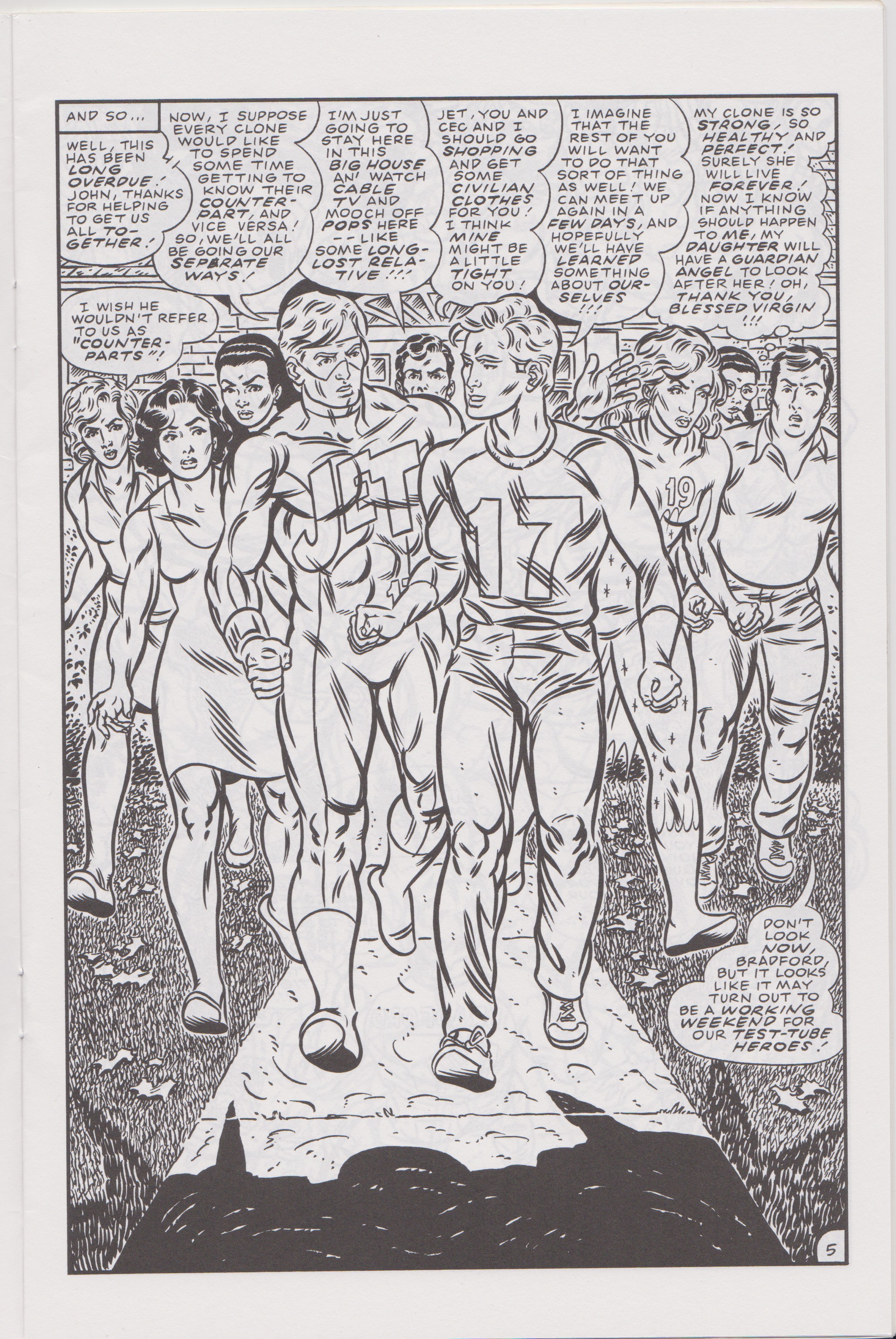 Read online Don Simpson's Bizarre Heroes comic -  Issue #10 - 7