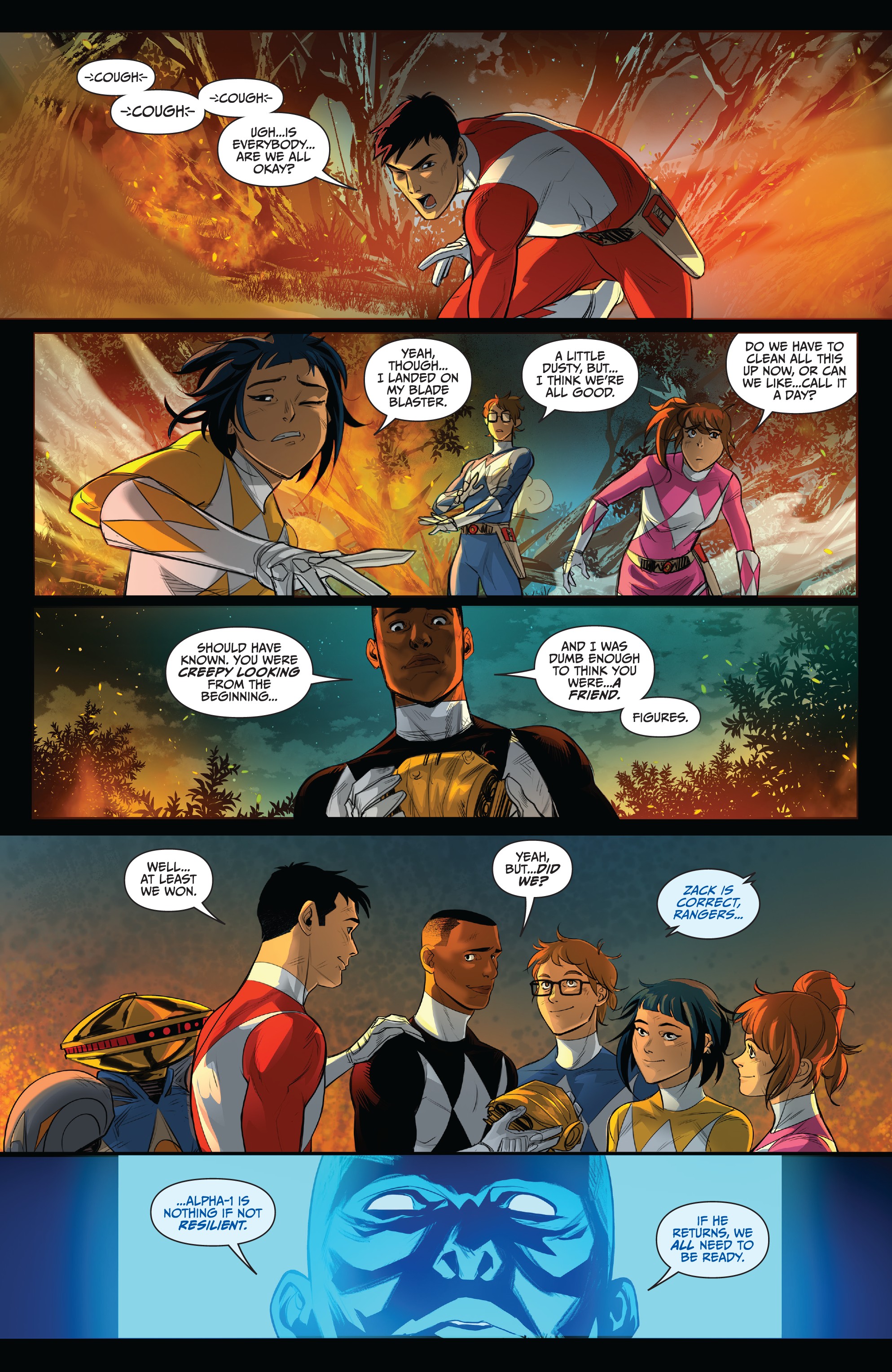 Read online Saban's Go Go Power Rangers: Forever Rangers comic -  Issue # Full - 21