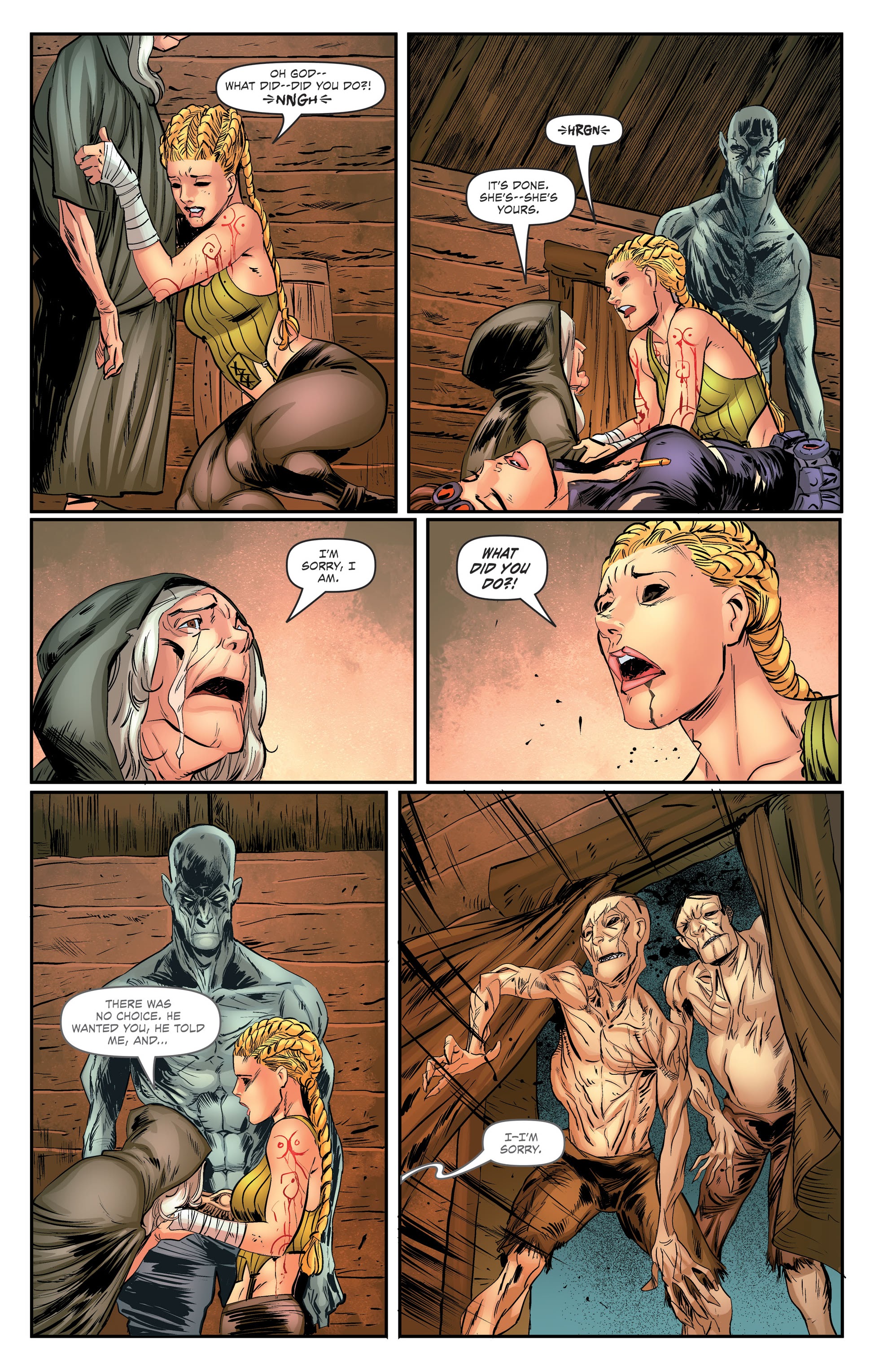 Read online Grimm Universe Presents Quarterly: Darkwatchers comic -  Issue # TPB - 28