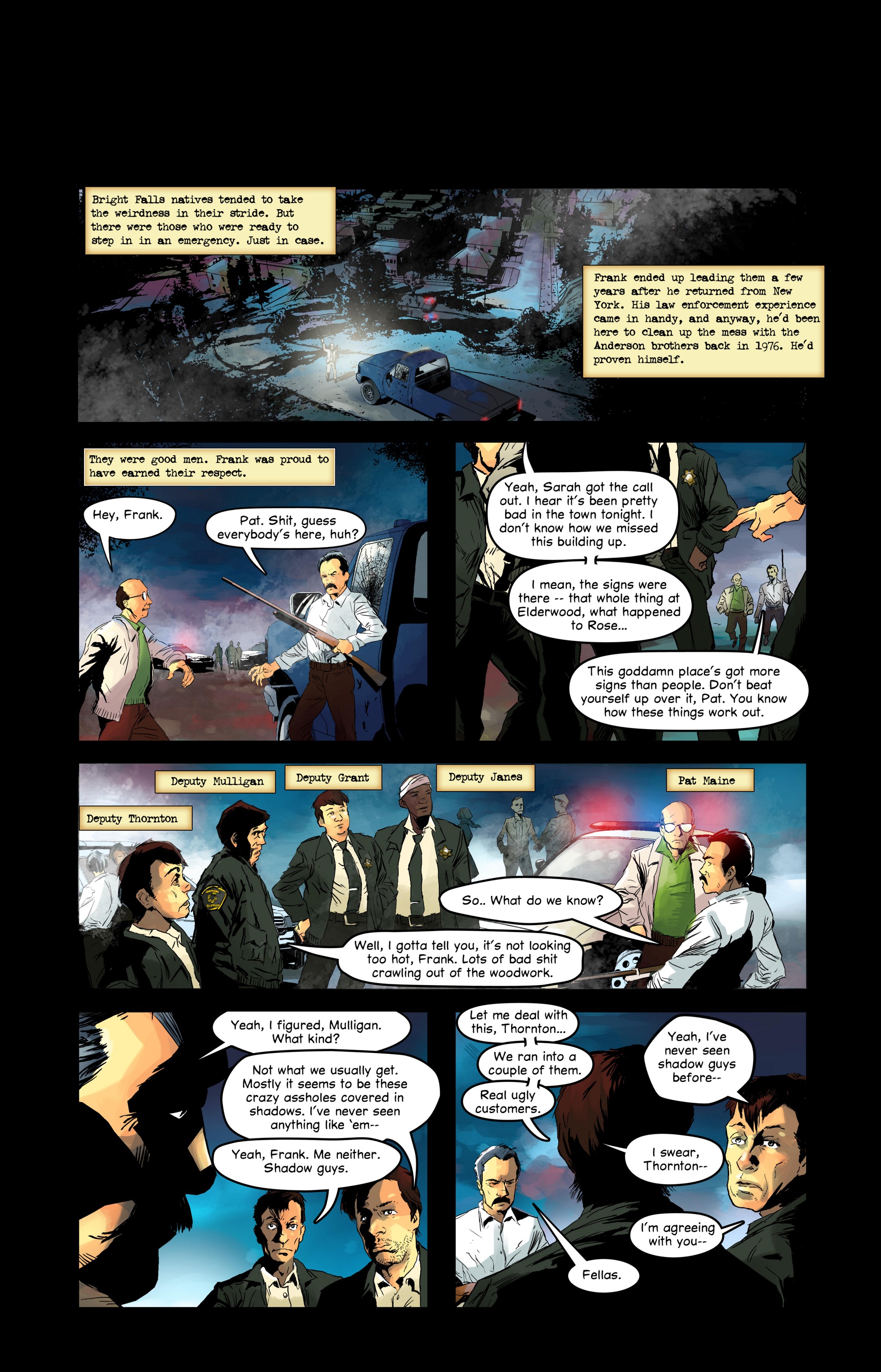 Read online Alan Wake comic -  Issue # Night Springs - 9