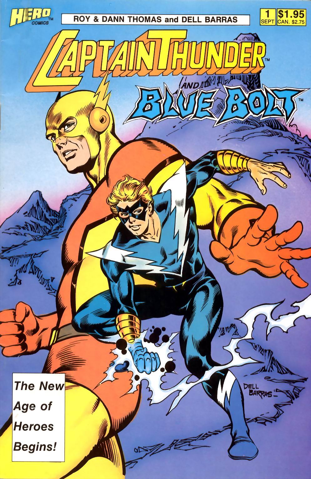 Read online Captain Thunder and Blue Bolt comic -  Issue #1 - 1