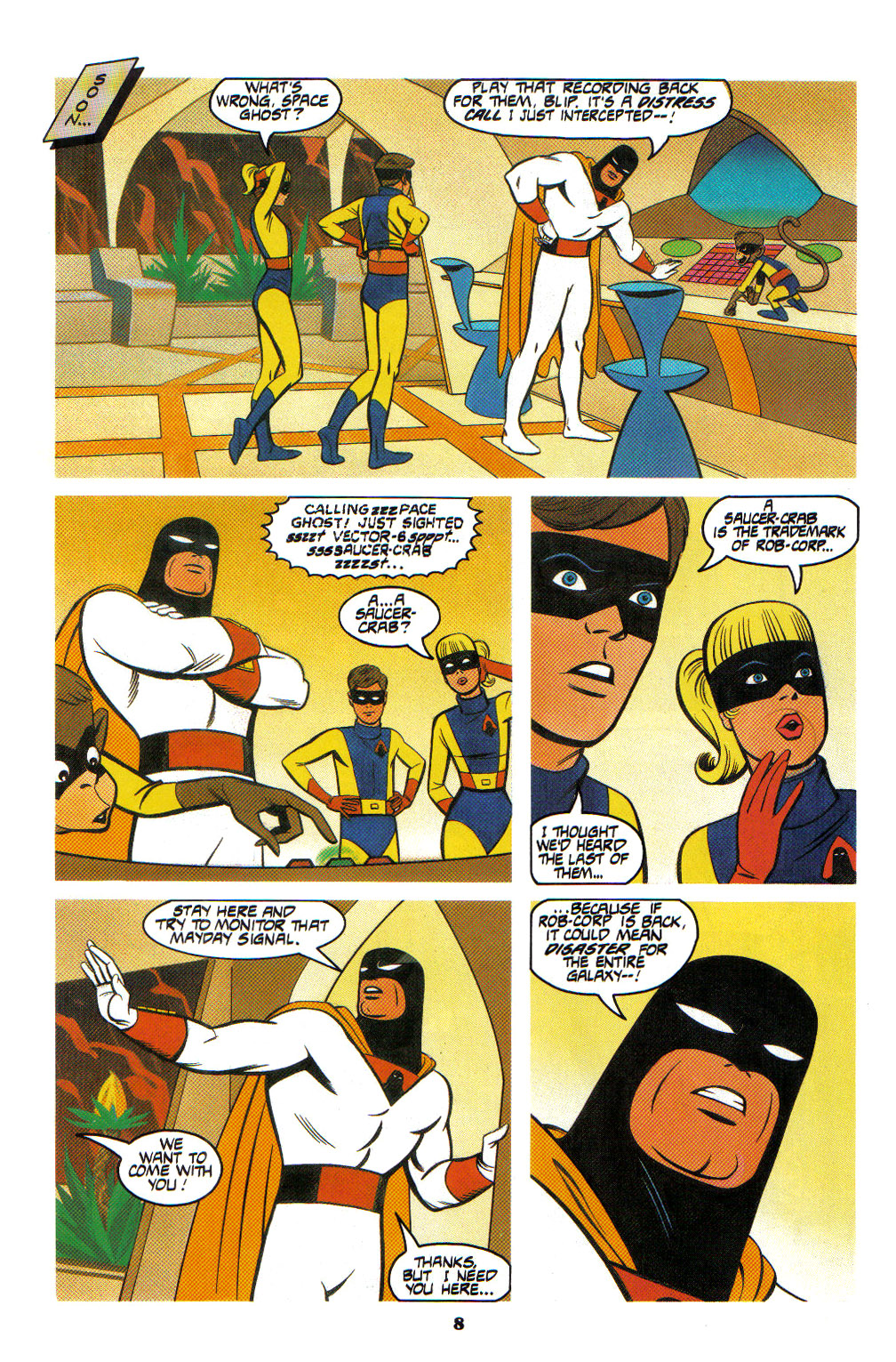 Read online Space Ghost (1987) comic -  Issue # Full - 10