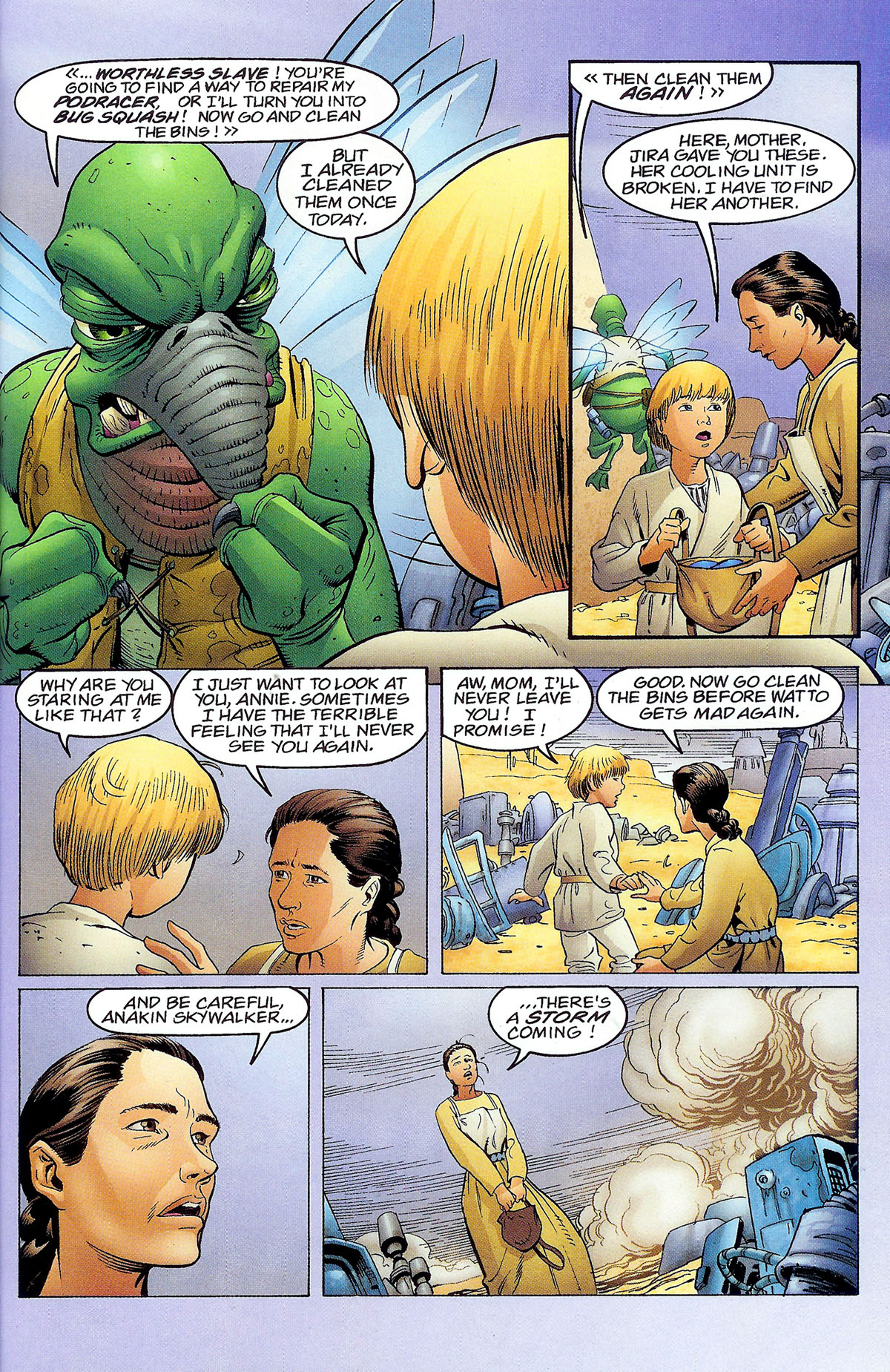 Read online Star Wars: Episode I comic -  Issue # Issue - Anakin Skywalker - 21