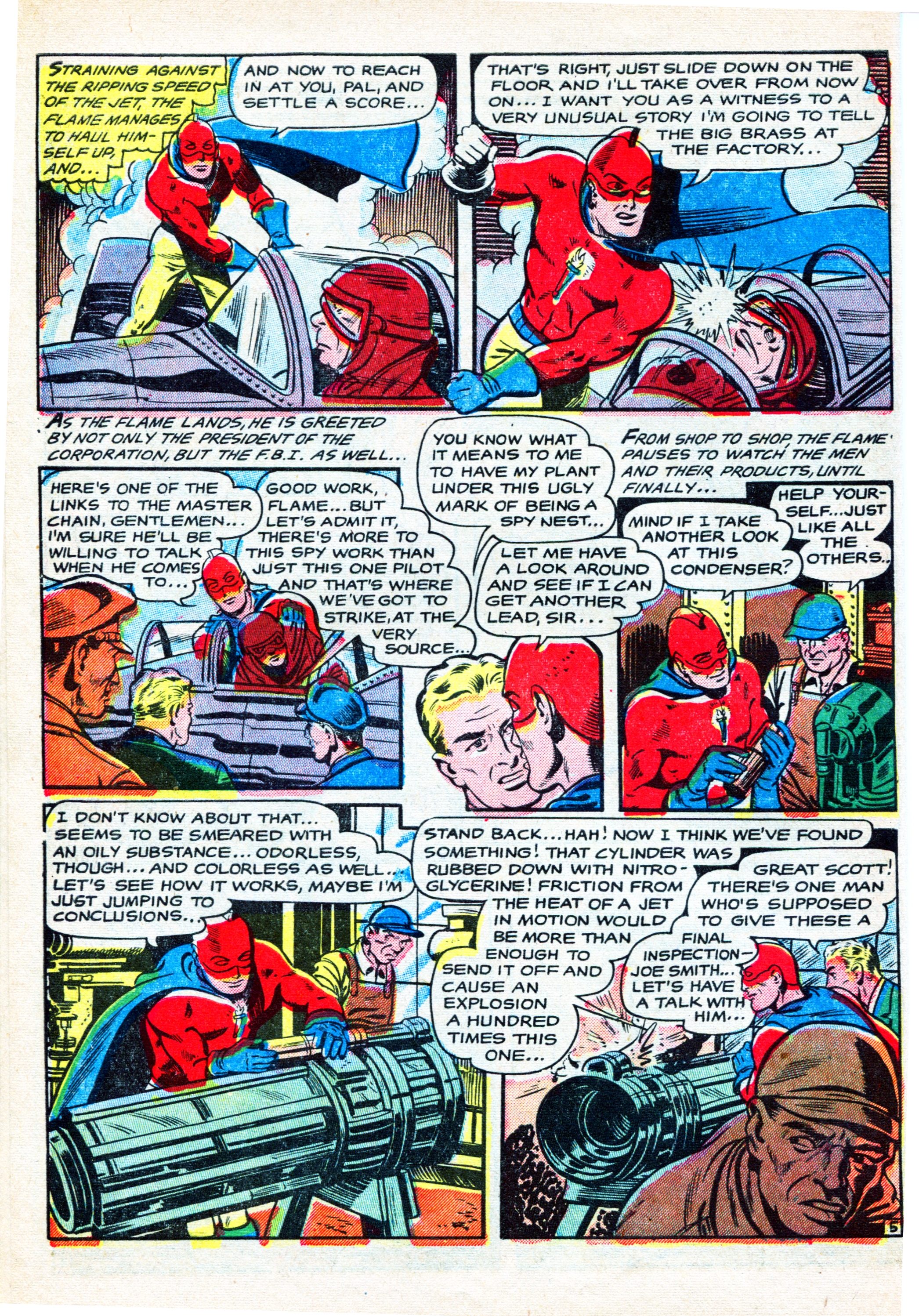 Read online The Flame comic -  Issue #3 - 9