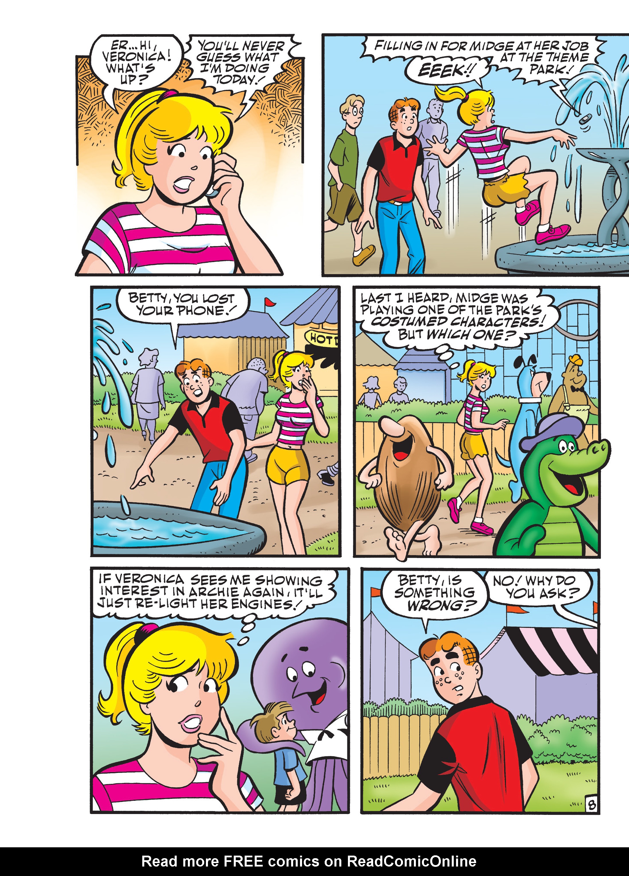 Read online Archie 75th Anniversary Digest comic -  Issue #4 - 212