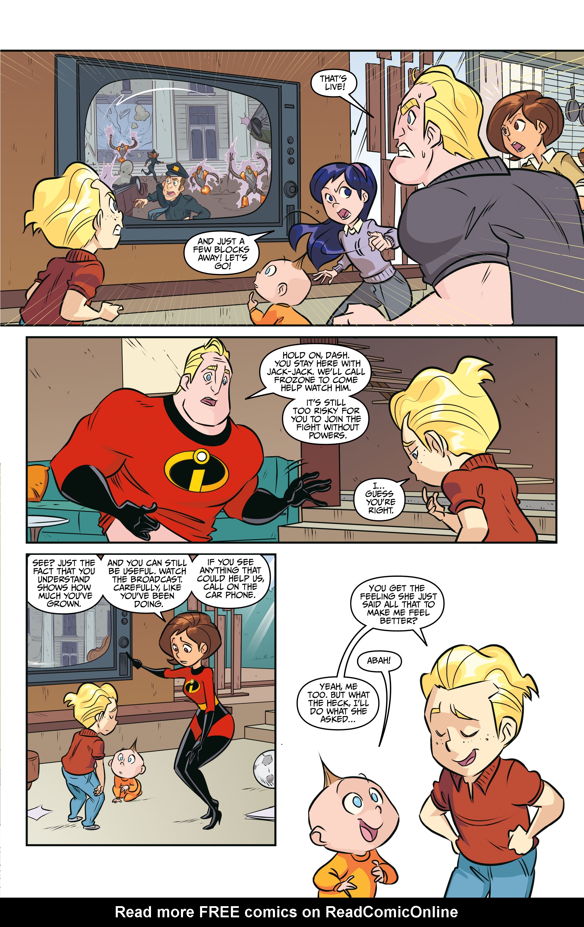 Read online Incredibles 2: Slow Burn comic -  Issue #2 - 17