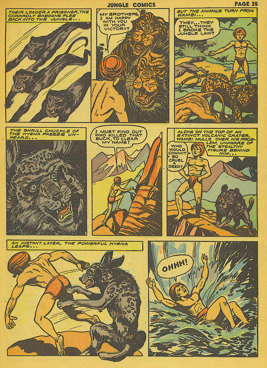 Read online Jungle Comics comic -  Issue #41 - 37