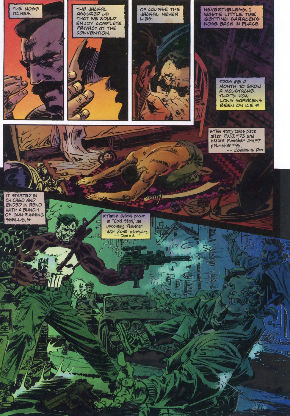 Read online The Punisher: Empty Quarter comic -  Issue # Full - 16