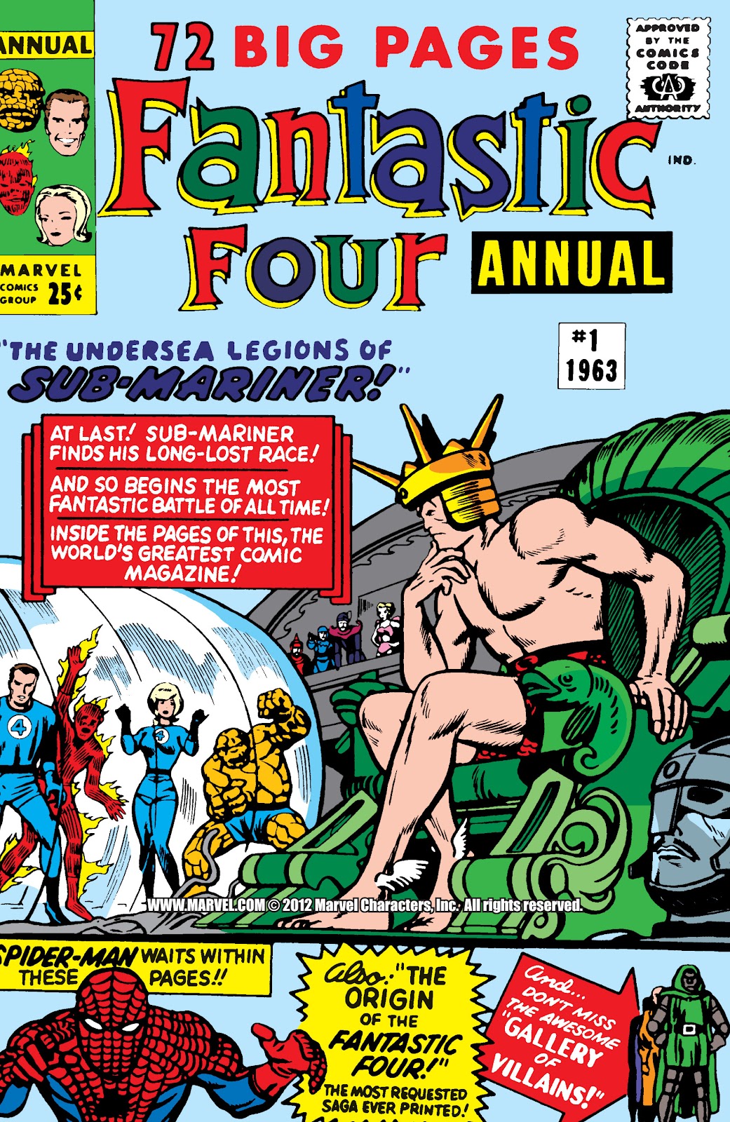 Fantastic Four (1961) issue Annual 1 - Page 1