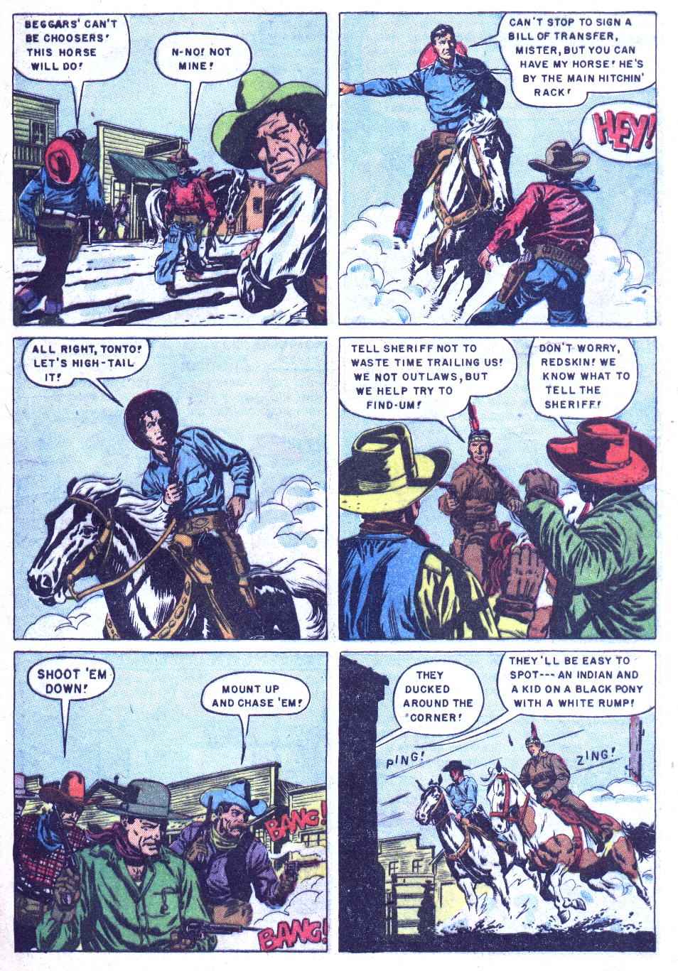 Read online Lone Ranger's Companion Tonto comic -  Issue #14 - 29