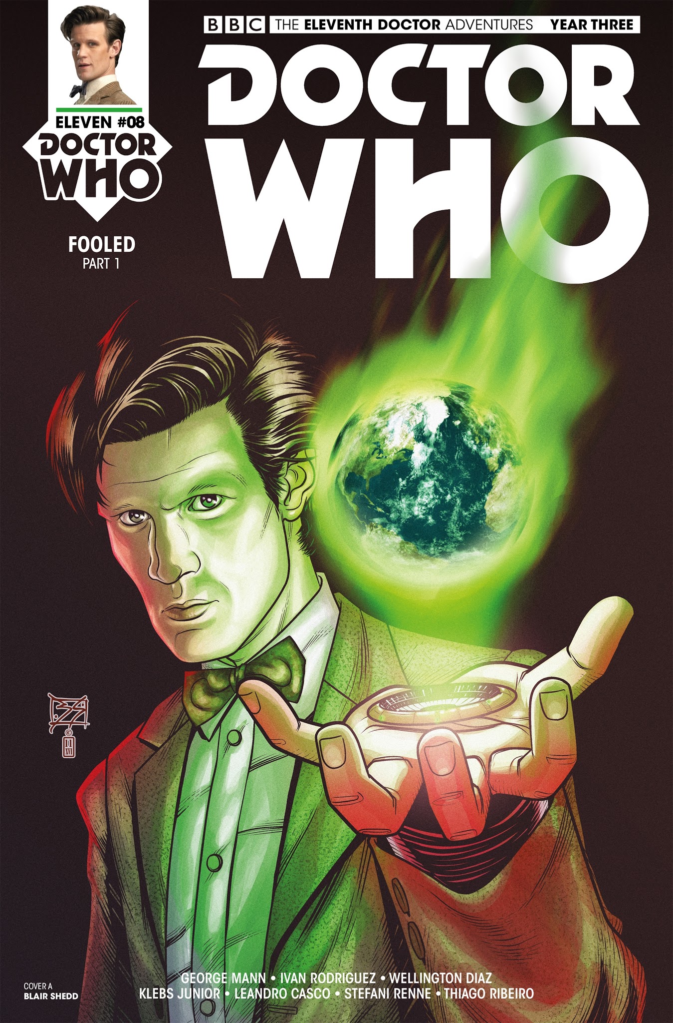 Read online Doctor Who: The Eleventh Doctor Year Three comic -  Issue #8 - 1
