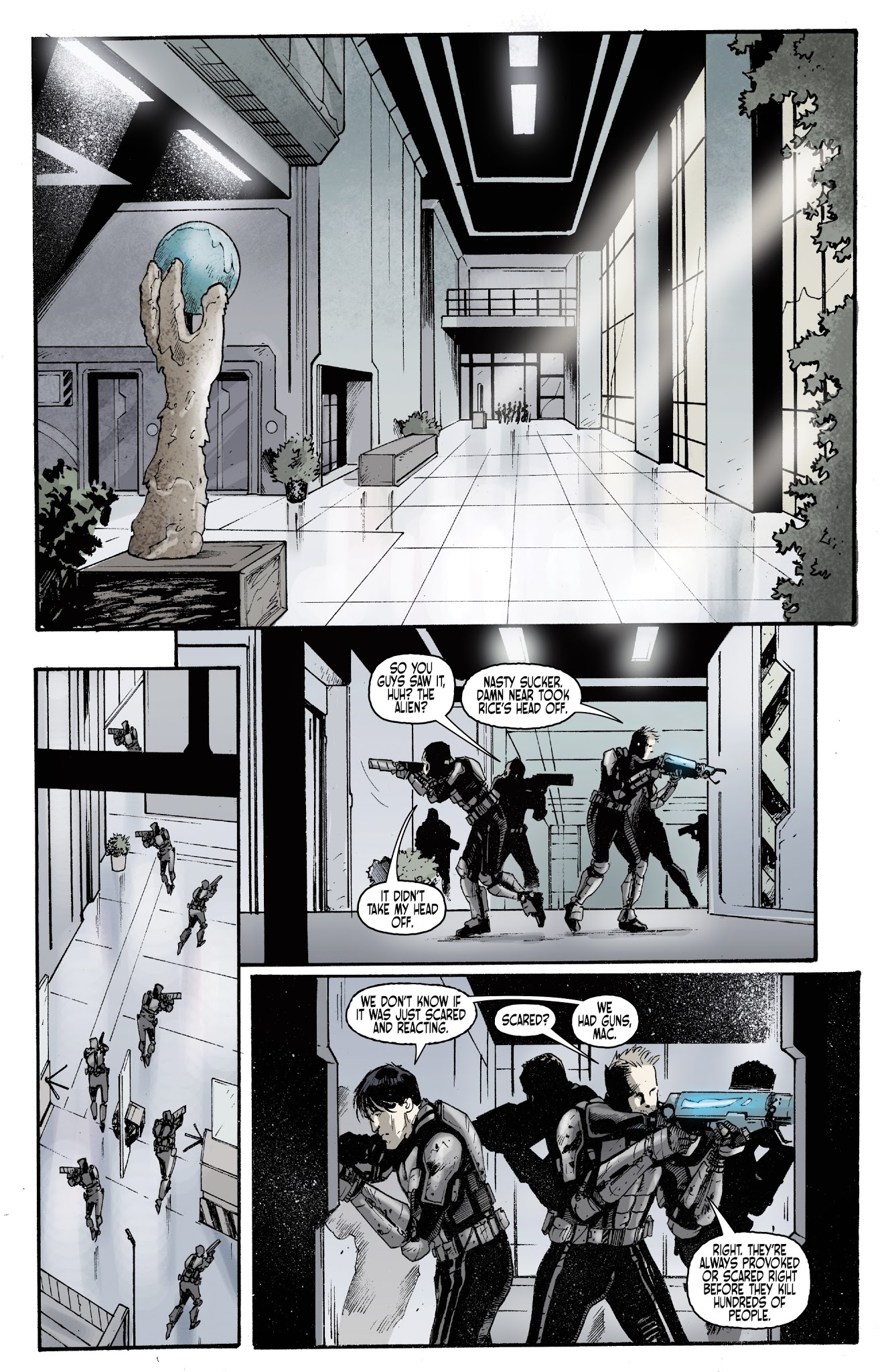 Read online Port of Earth comic -  Issue #3 - 19