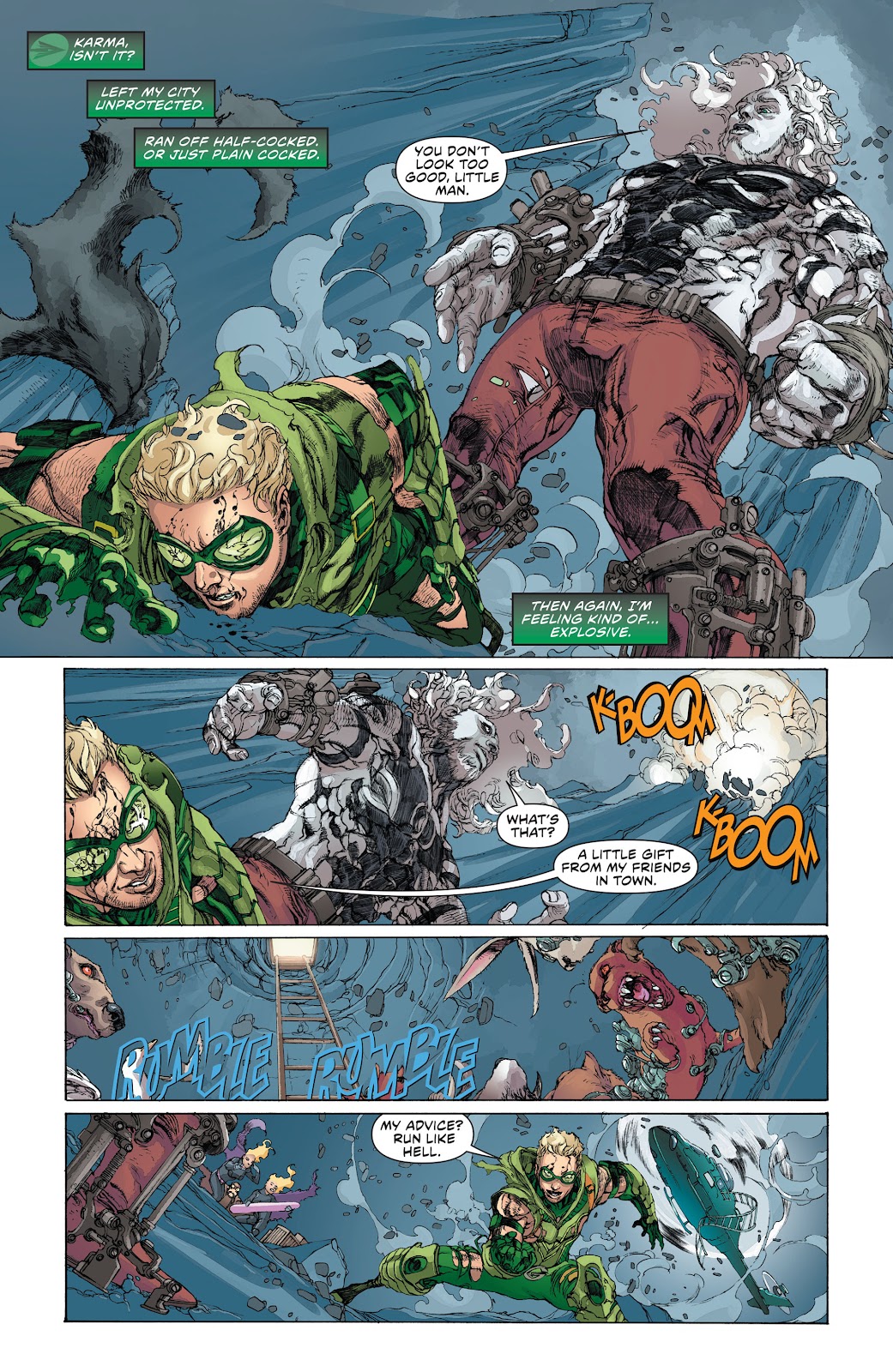 Green Arrow (2011) issue TPB 2 - Page 62