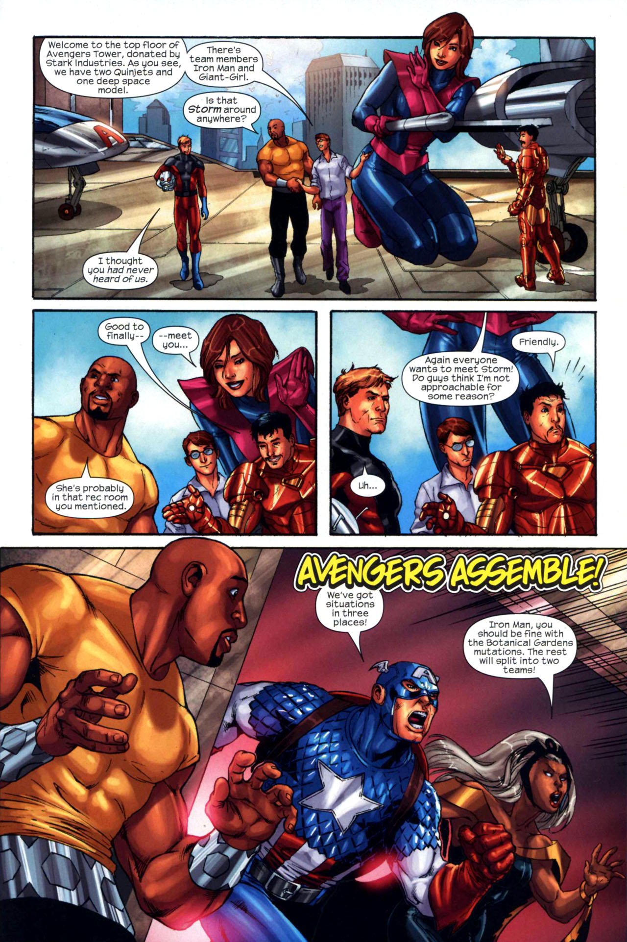 Read online Marvel Adventures The Avengers comic -  Issue #28 - 7