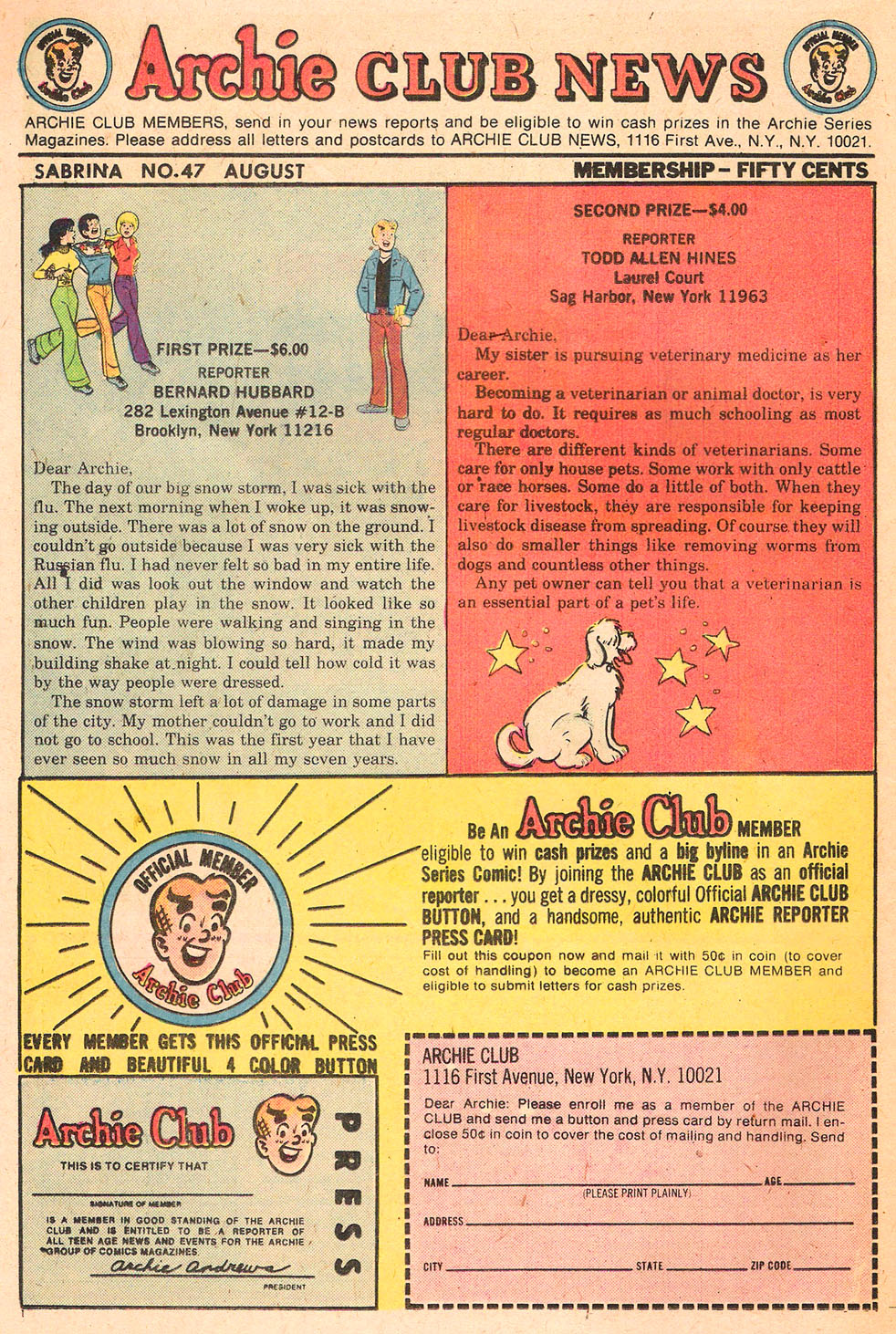 Read online Sabrina The Teenage Witch (1971) comic -  Issue #47 - 21