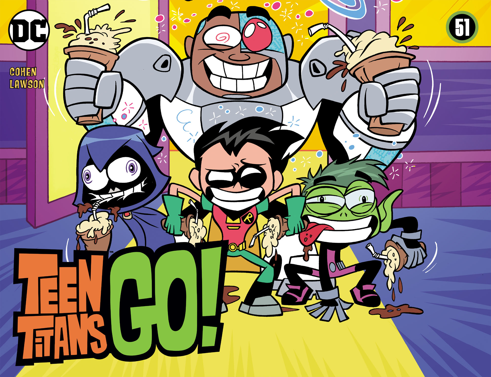Read online Teen Titans Go! (2013) comic -  Issue #51 - 1