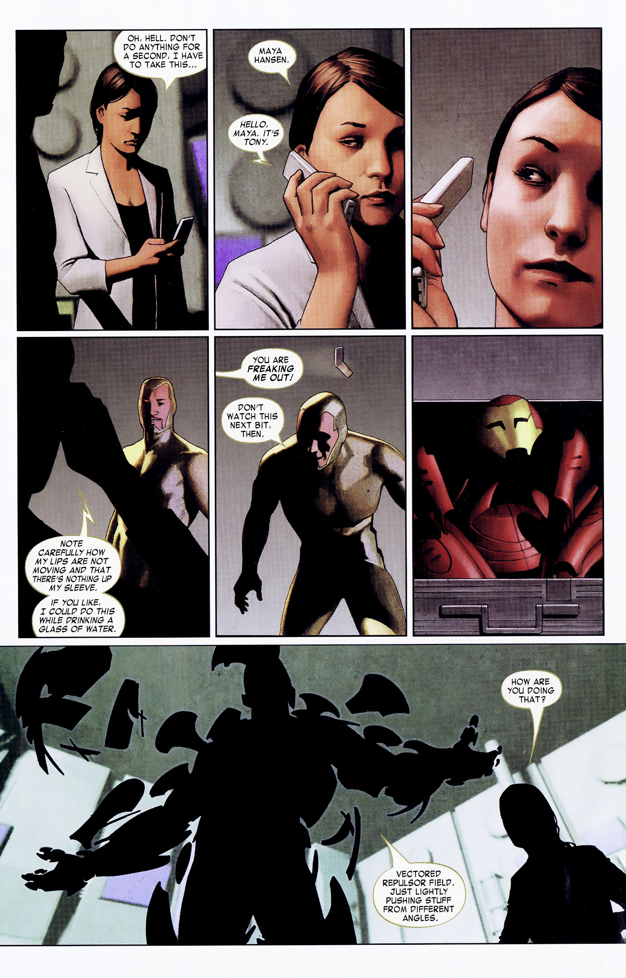 Read online Iron Man: Extremis Director's Cut comic -  Issue #5 - 22