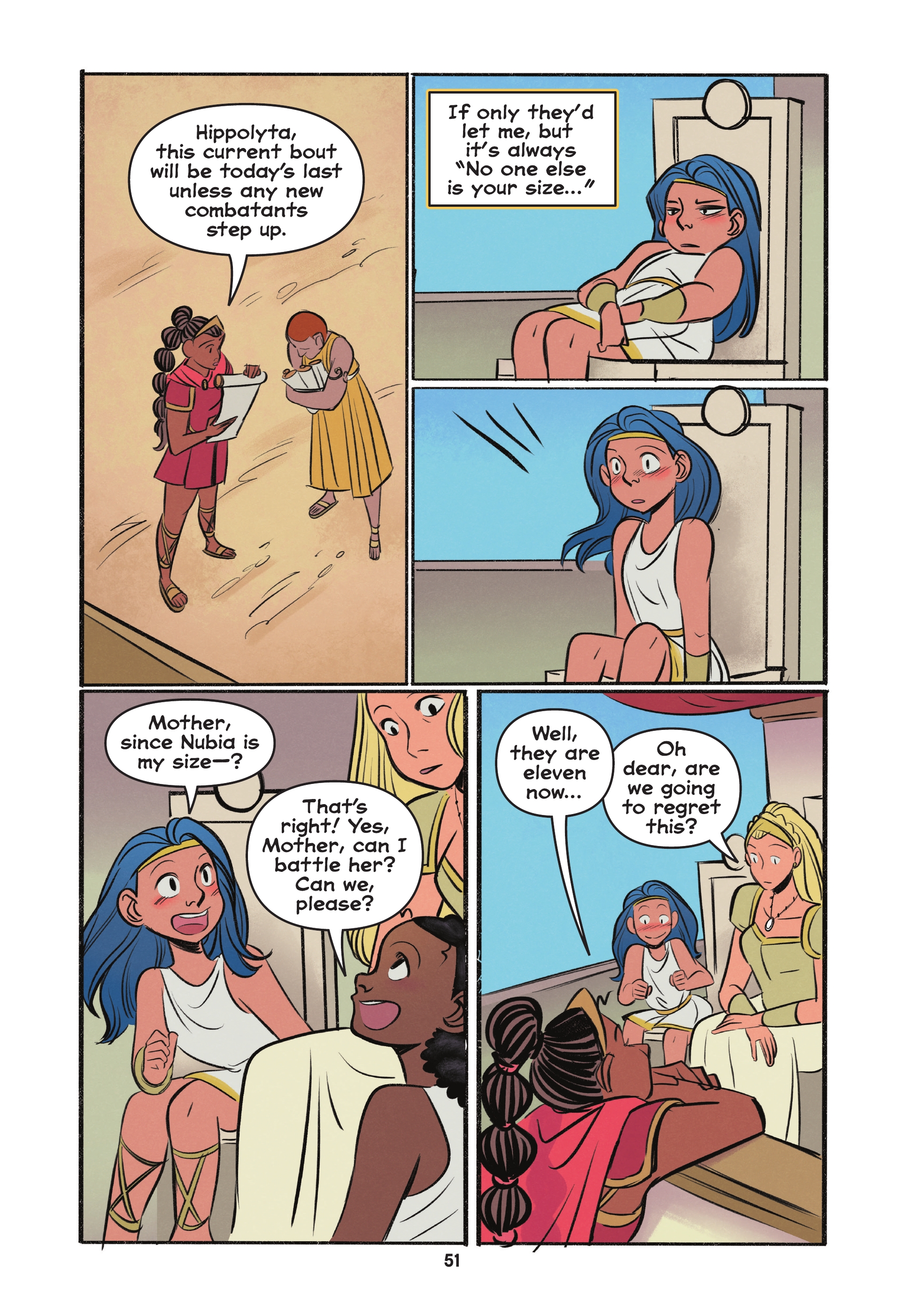 Read online Diana and Nubia: Princesses of the Amazons comic -  Issue # TPB (Part 1) - 49