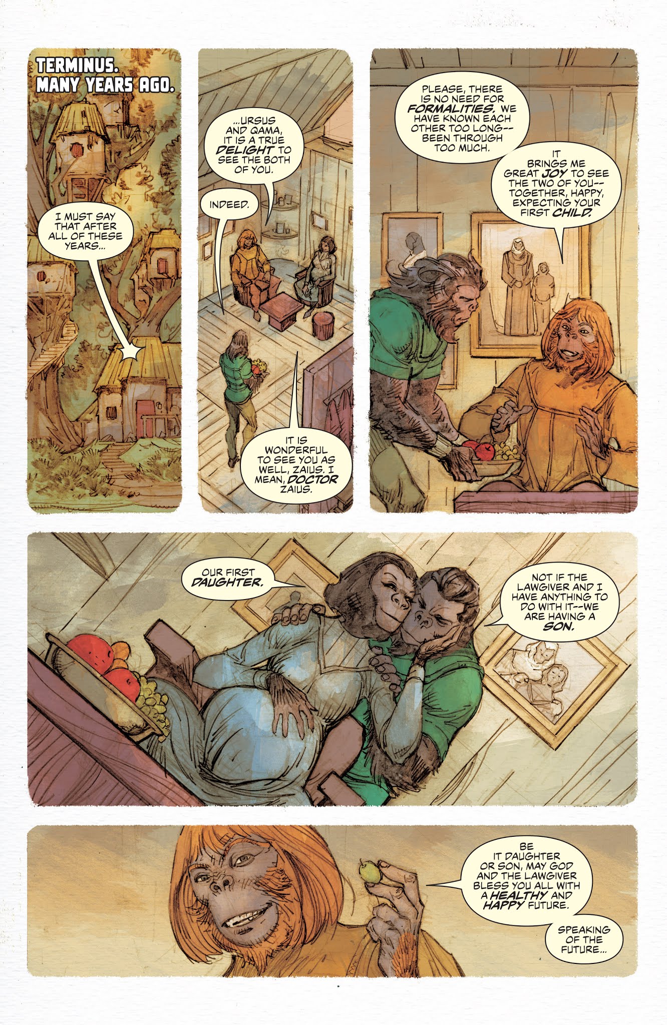Read online Planet of the Apes: Ursus comic -  Issue #6 - 5