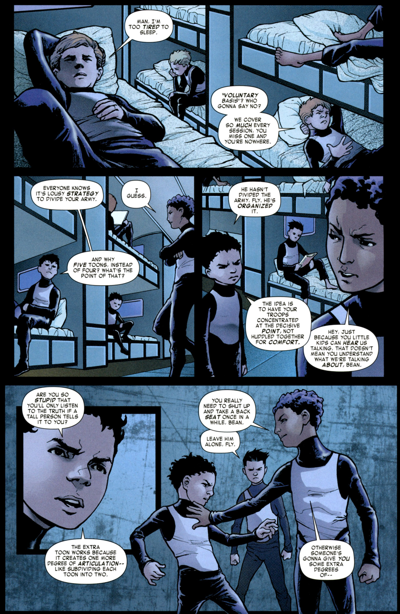 Read online Ender's Shadow: Command School comic -  Issue #1 - 12