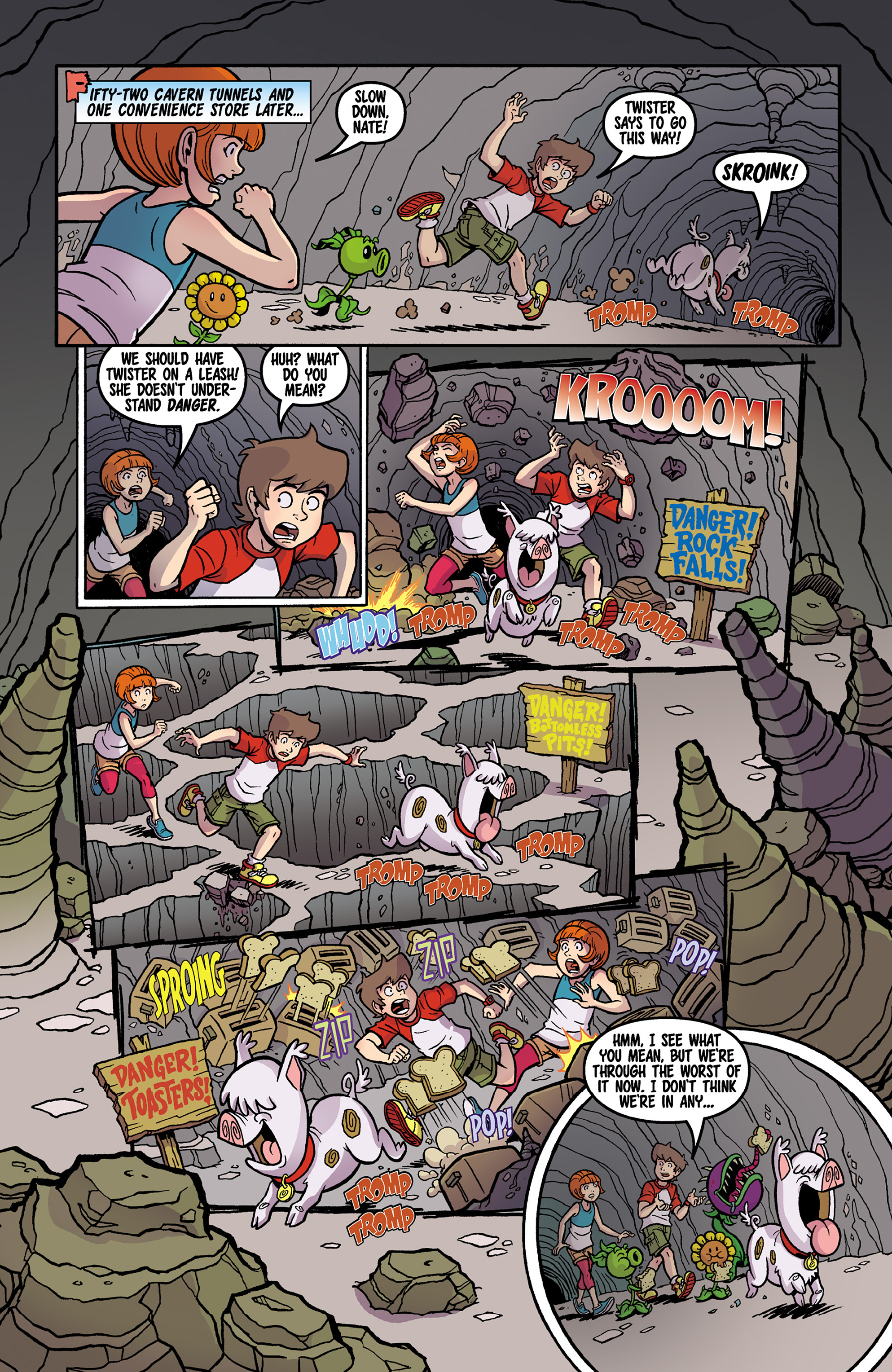 Read online Plants vs. Zombies: Boom Boom Mushroom comic -  Issue #11 - 14