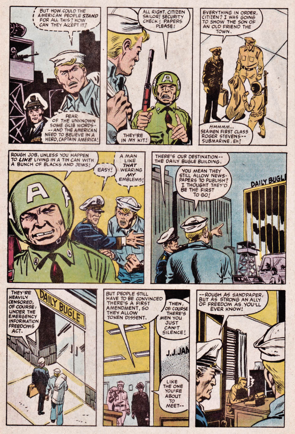 Read online What If? (1977) comic -  Issue #44 - Captain America were revived today - 26