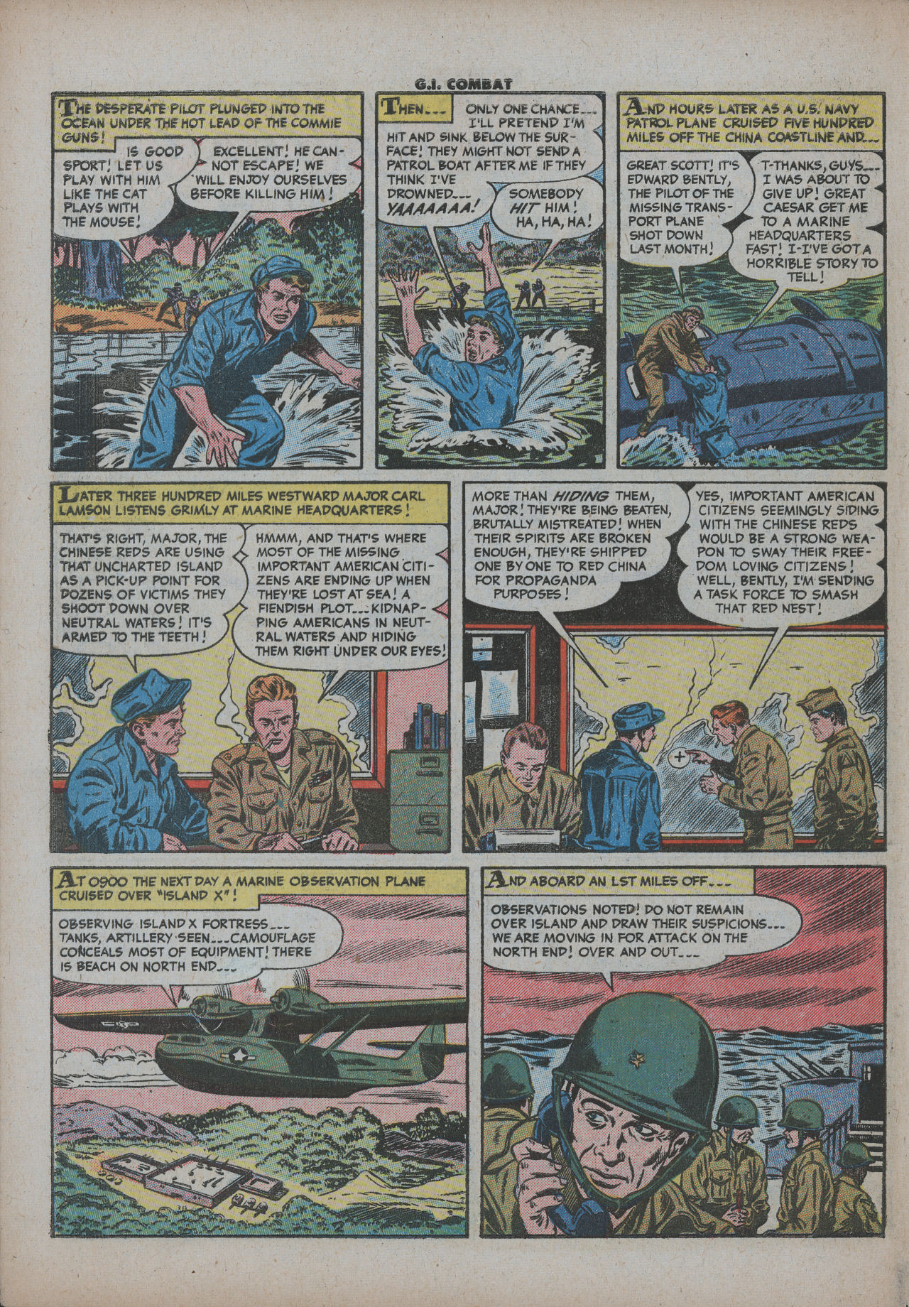 Read online G.I. Combat (1952) comic -  Issue #28 - 28