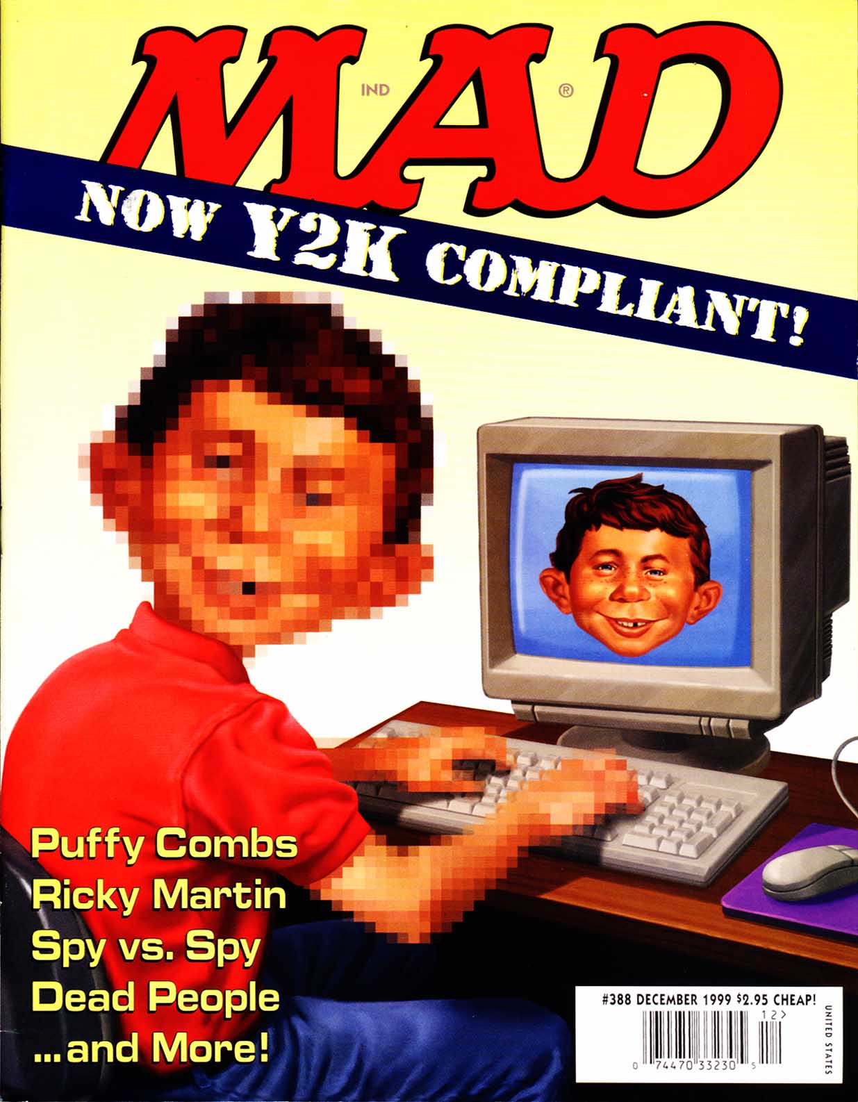 Read online MAD comic -  Issue #388 - 1