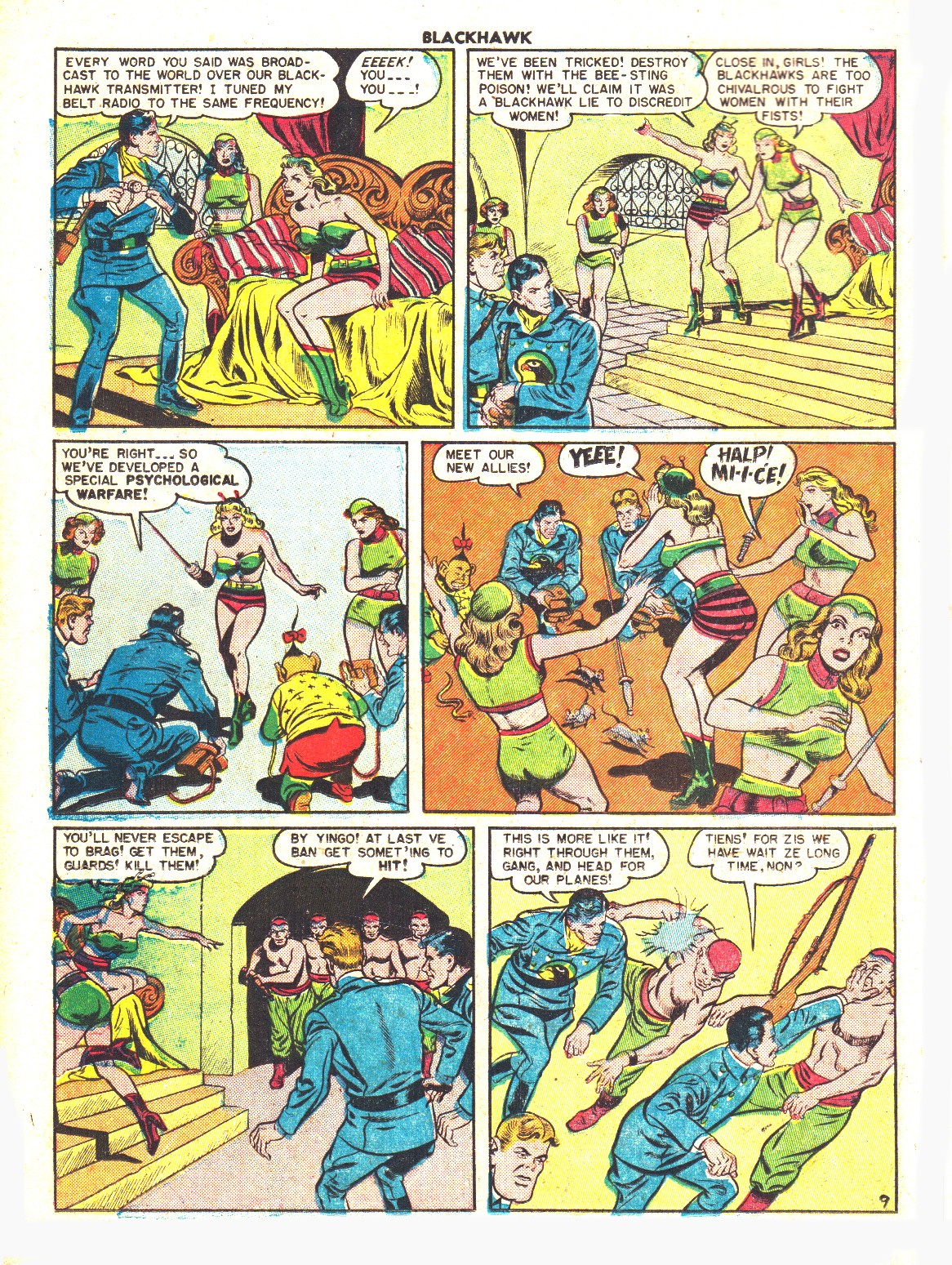 Read online Blackhawk (1957) comic -  Issue #38 - 24