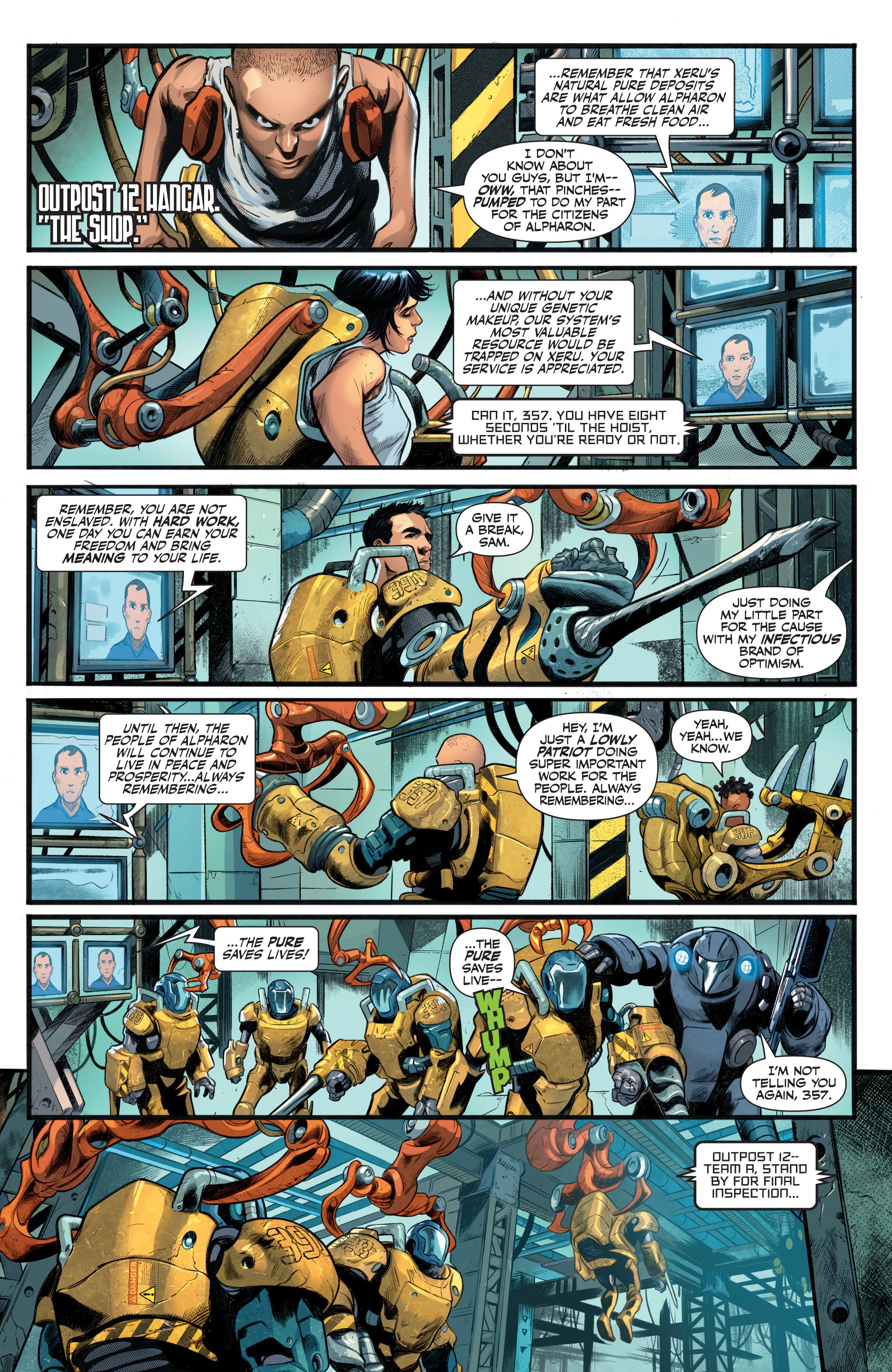 Read online Armorclads comic -  Issue #1 - 5