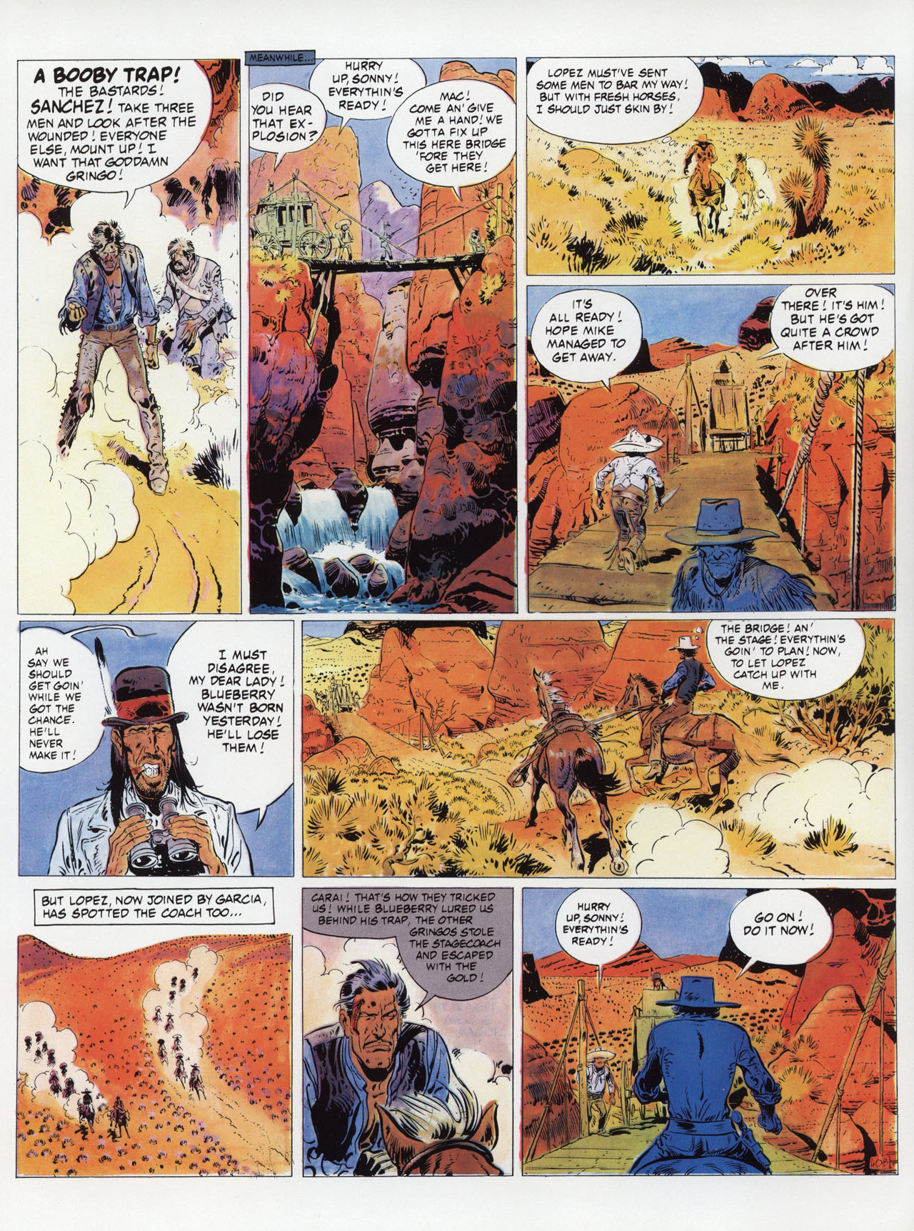Read online Epic Graphic Novel: Blueberry comic -  Issue #2 - 46