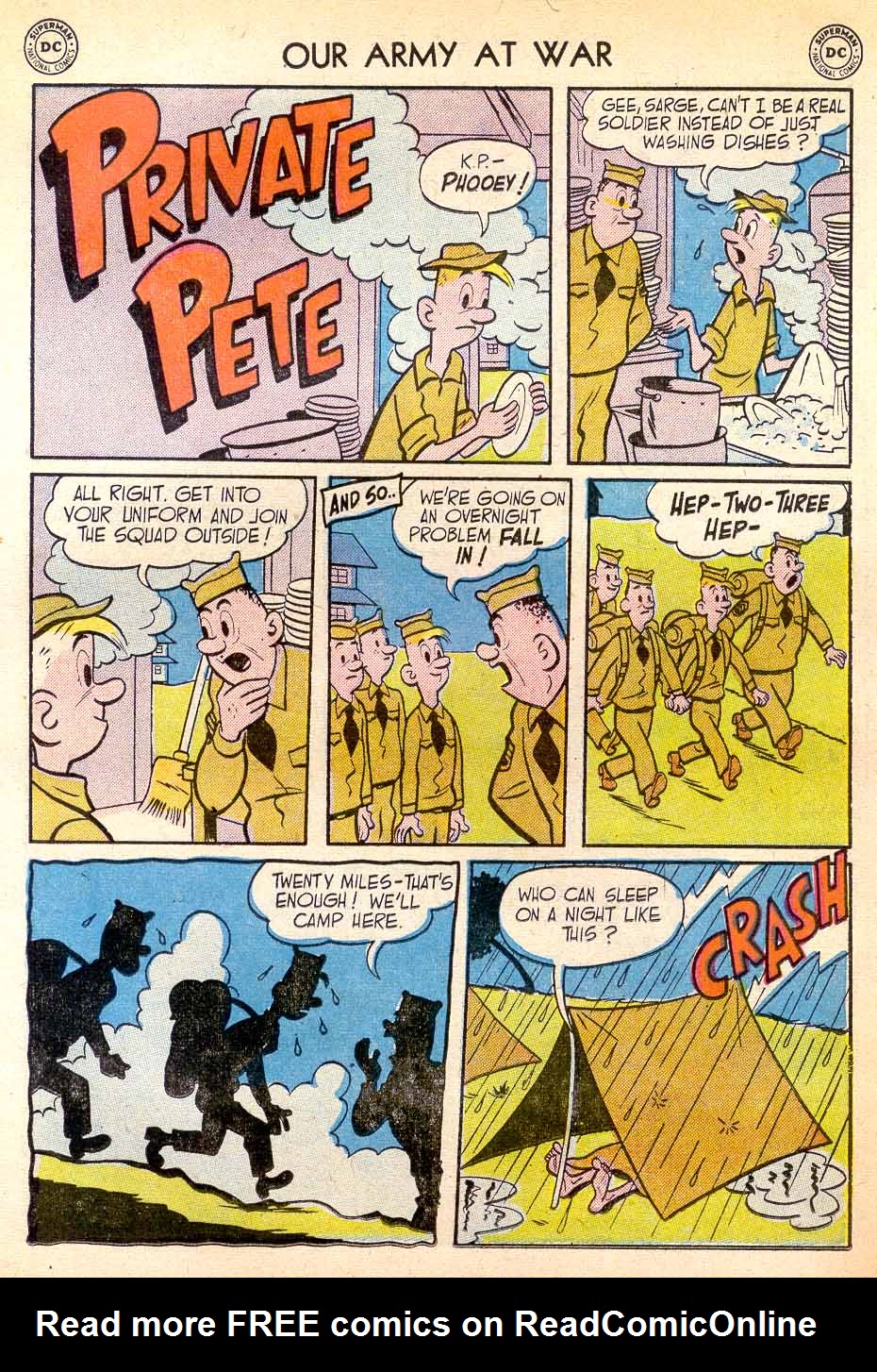 Read online Our Army at War (1952) comic -  Issue #53 - 17