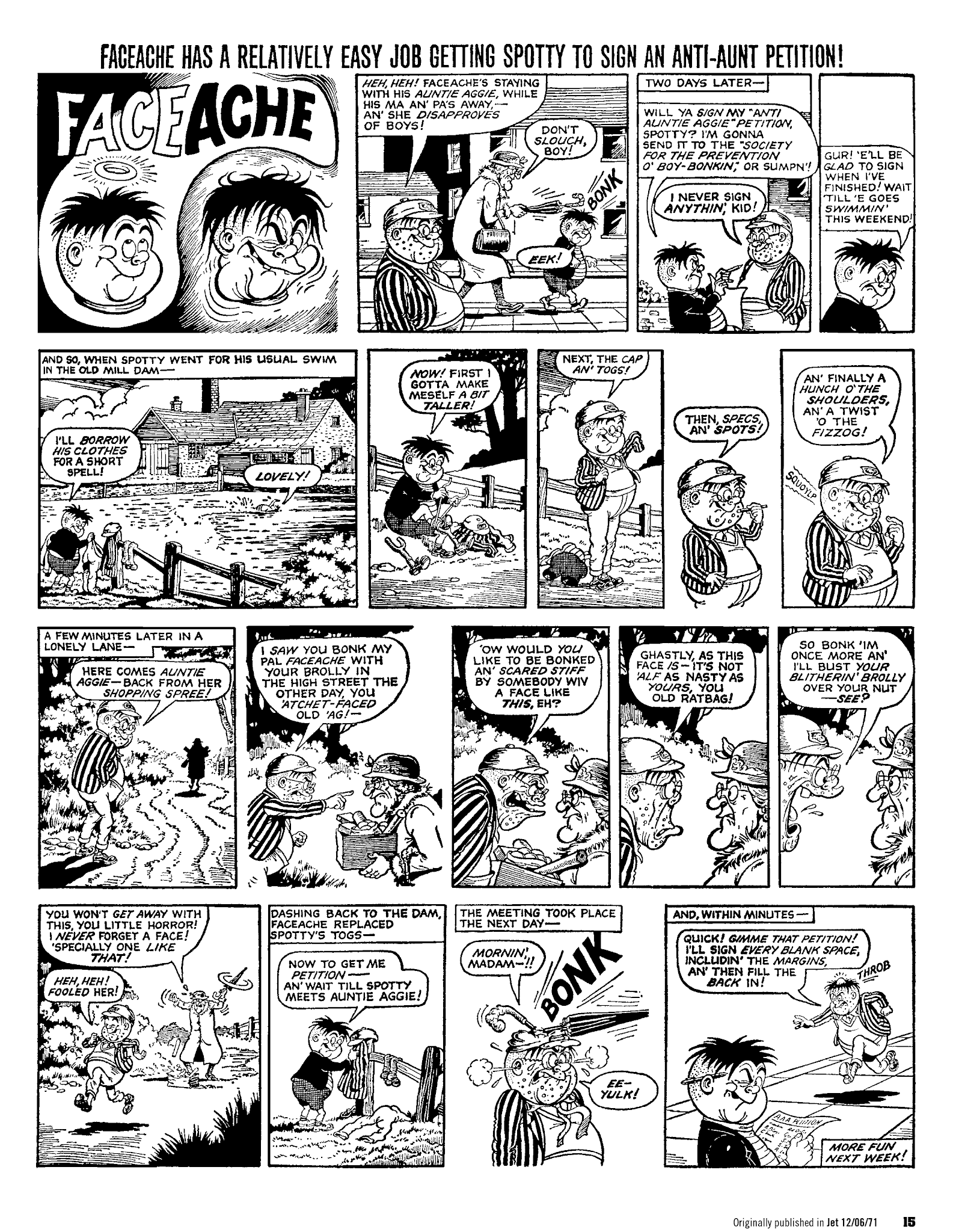 Read online Faceache: The First Hundred Scrunges comic -  Issue # TPB 1 - 17