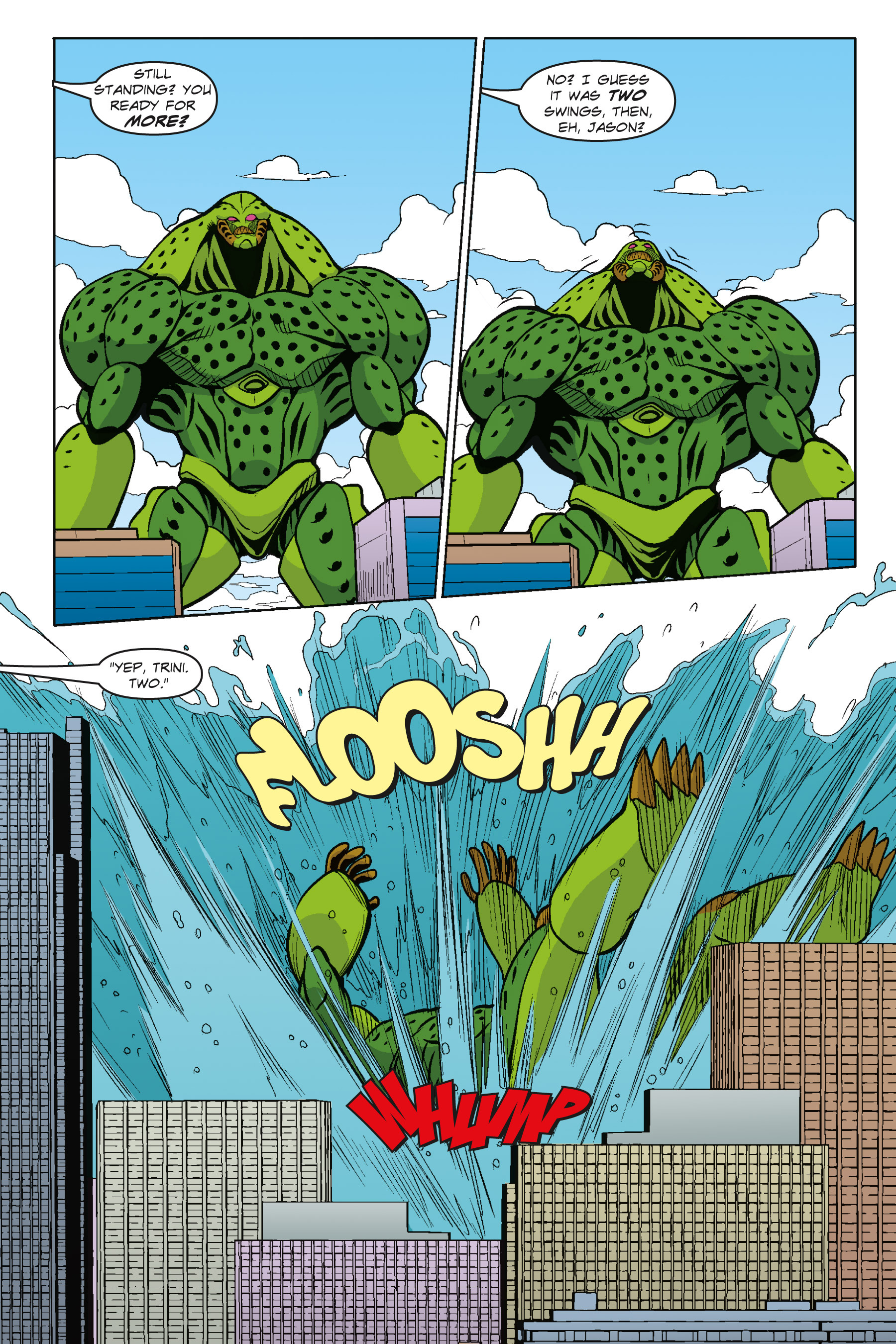 Read online Mighty Morphin Power Rangers: Going Green comic -  Issue # Full - 57