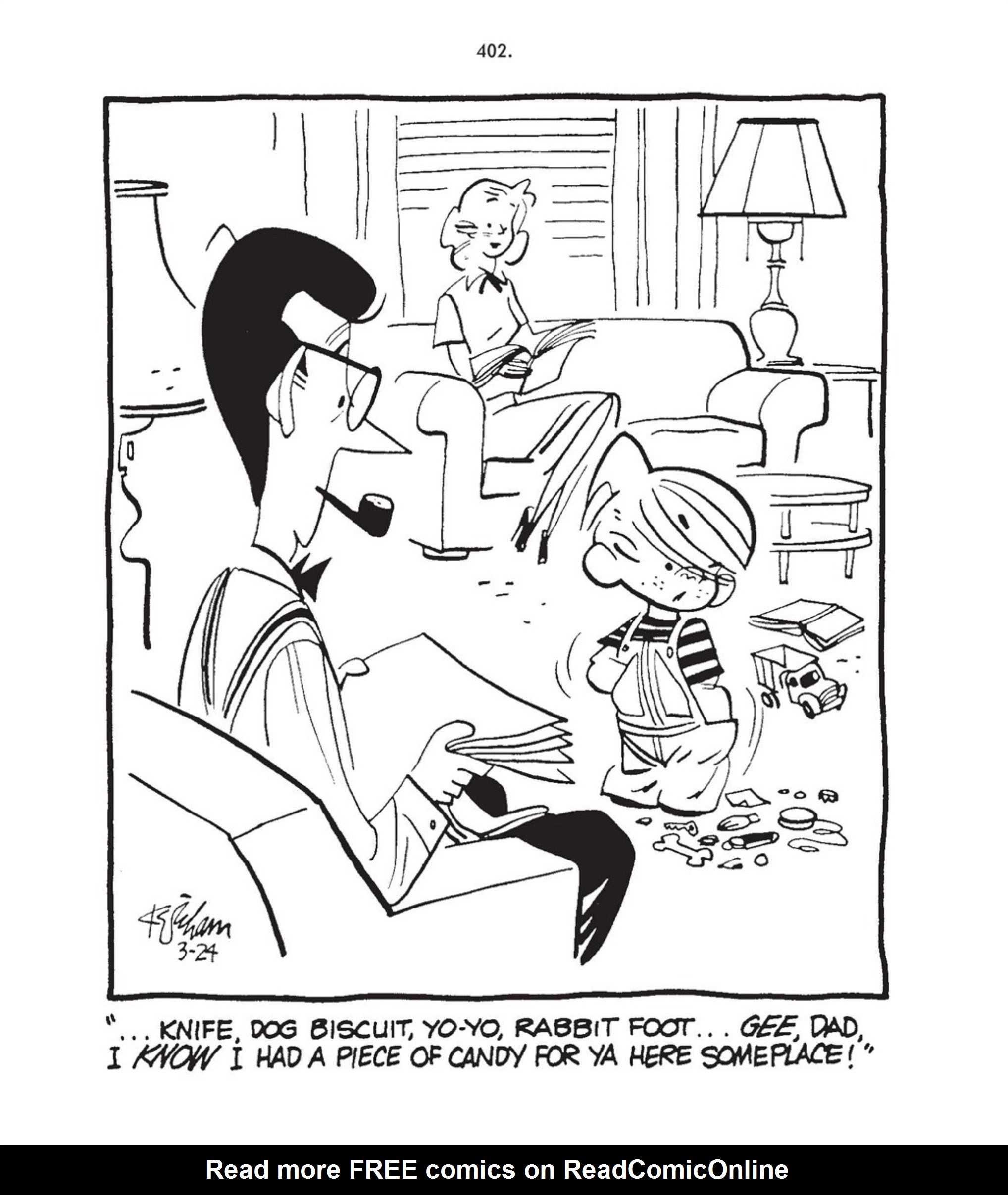 Read online Hank Ketcham's Complete Dennis the Menace comic -  Issue # TPB 2 (Part 5) - 28