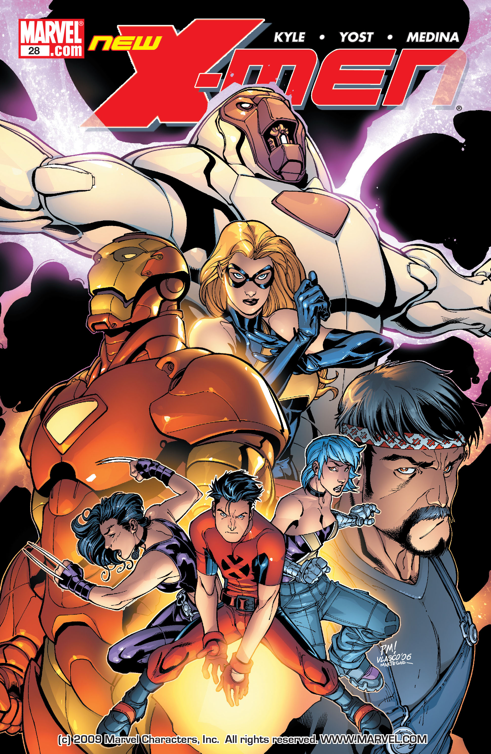 Read online New X-Men (2004) comic -  Issue #28 - 1