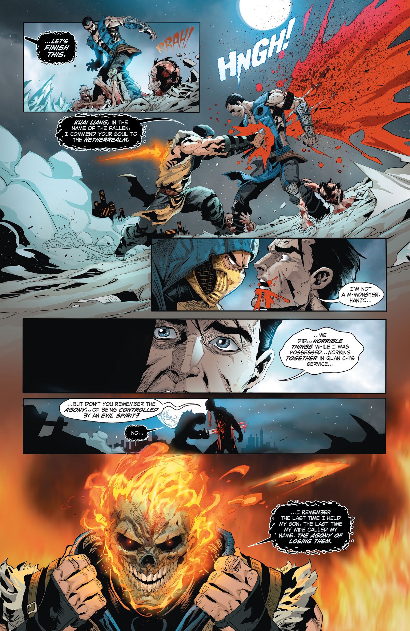 Read online Mortal Kombat X [I] comic -  Issue # _TPB 2 - 32