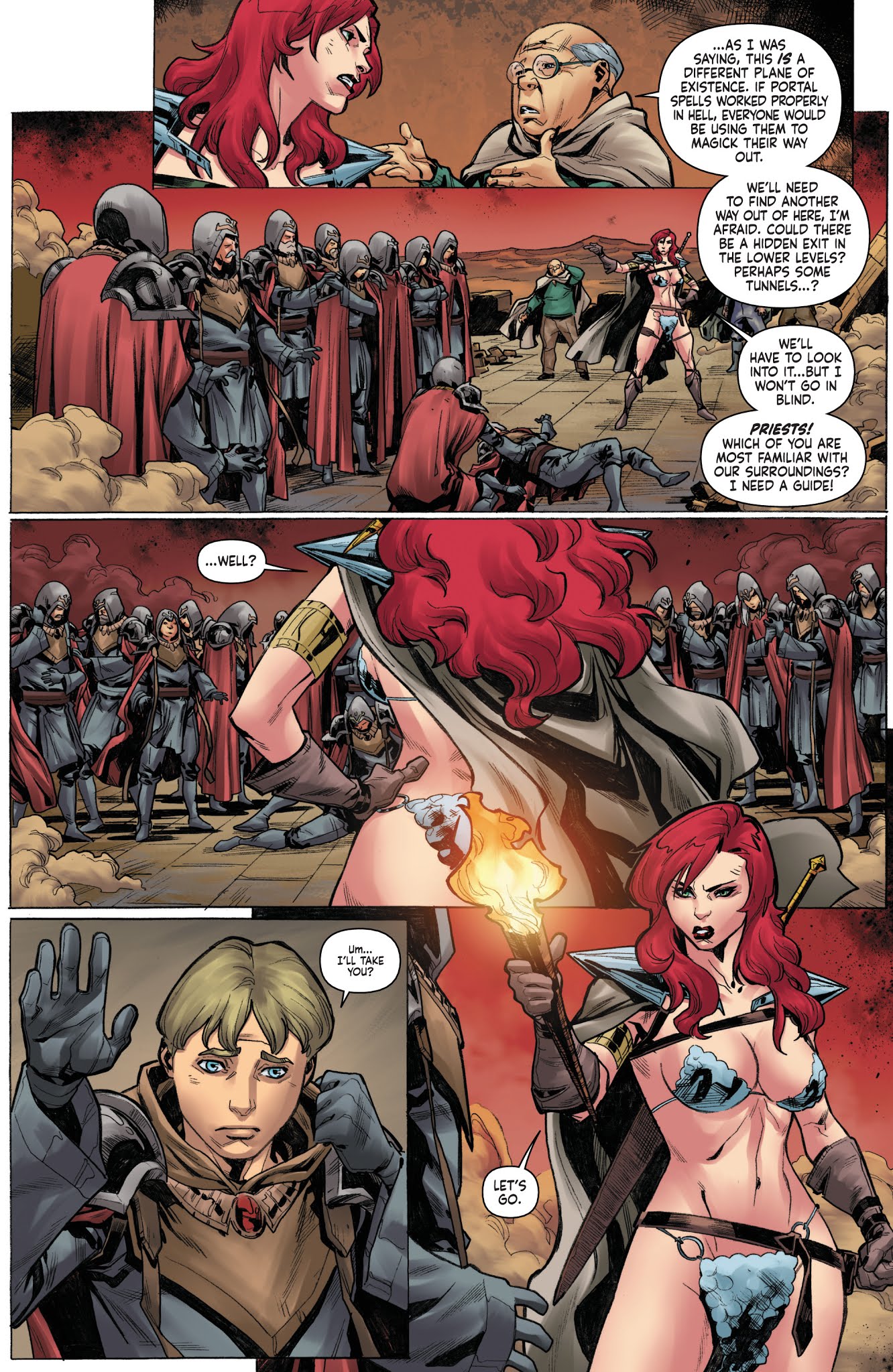 Read online Red Sonja Vol. 4 comic -  Issue # _TPB 3 (Part 1) - 36