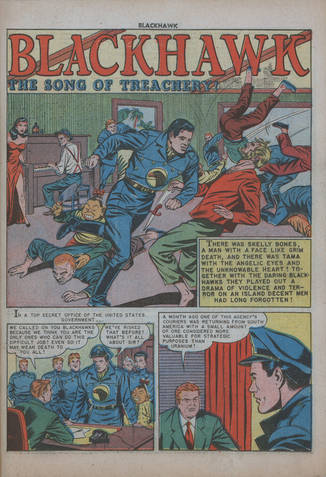 Read online Blackhawk (1957) comic -  Issue #34 - 16