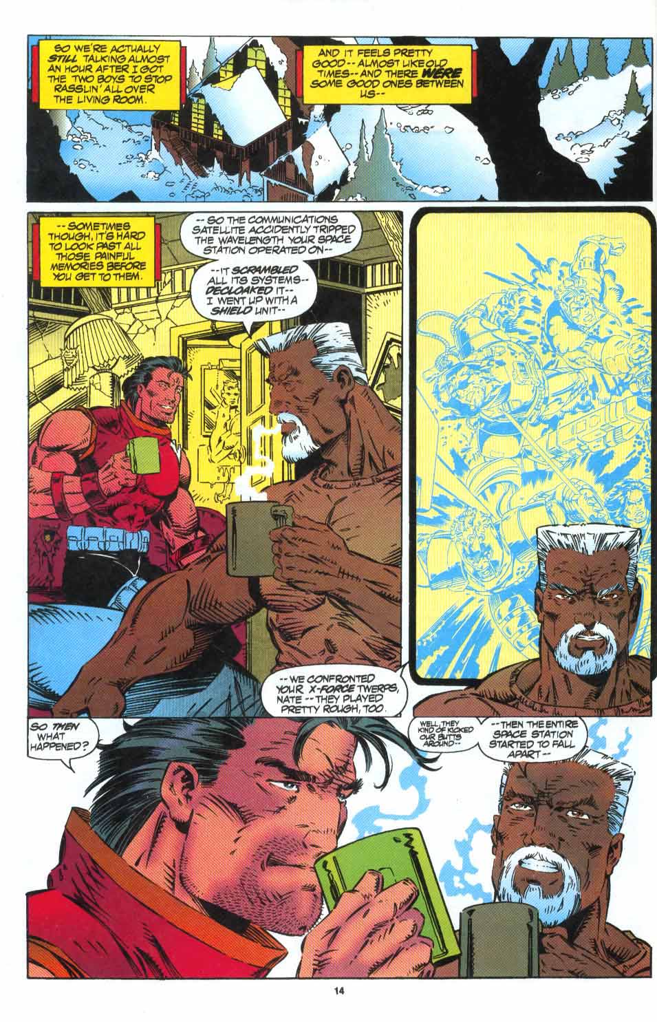 Read online Cable (1993) comic -  Issue #4 - 16