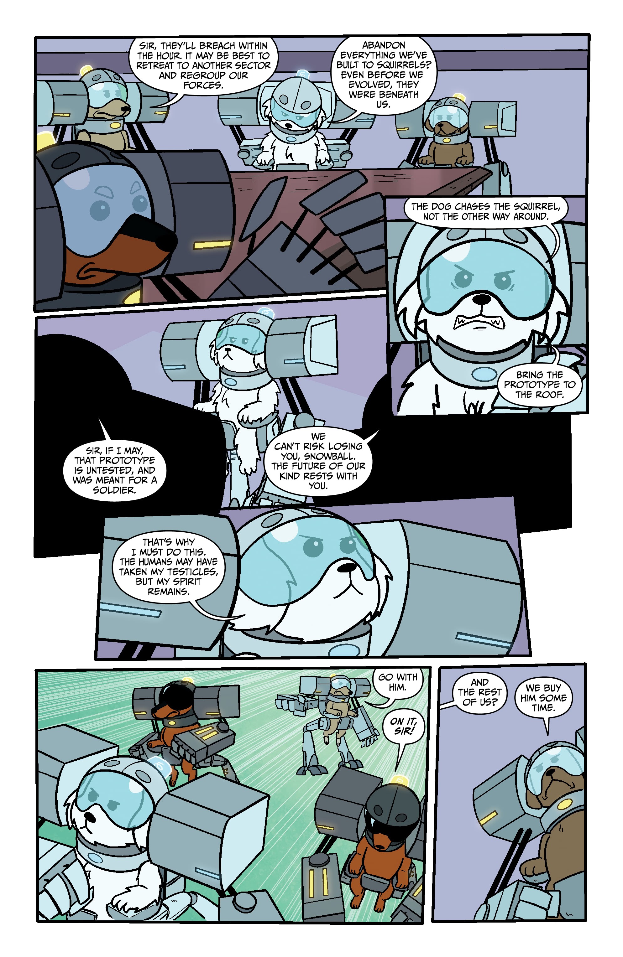 Read online Rick and Morty Presents: Snuffles Goes to War comic -  Issue # Full - 19