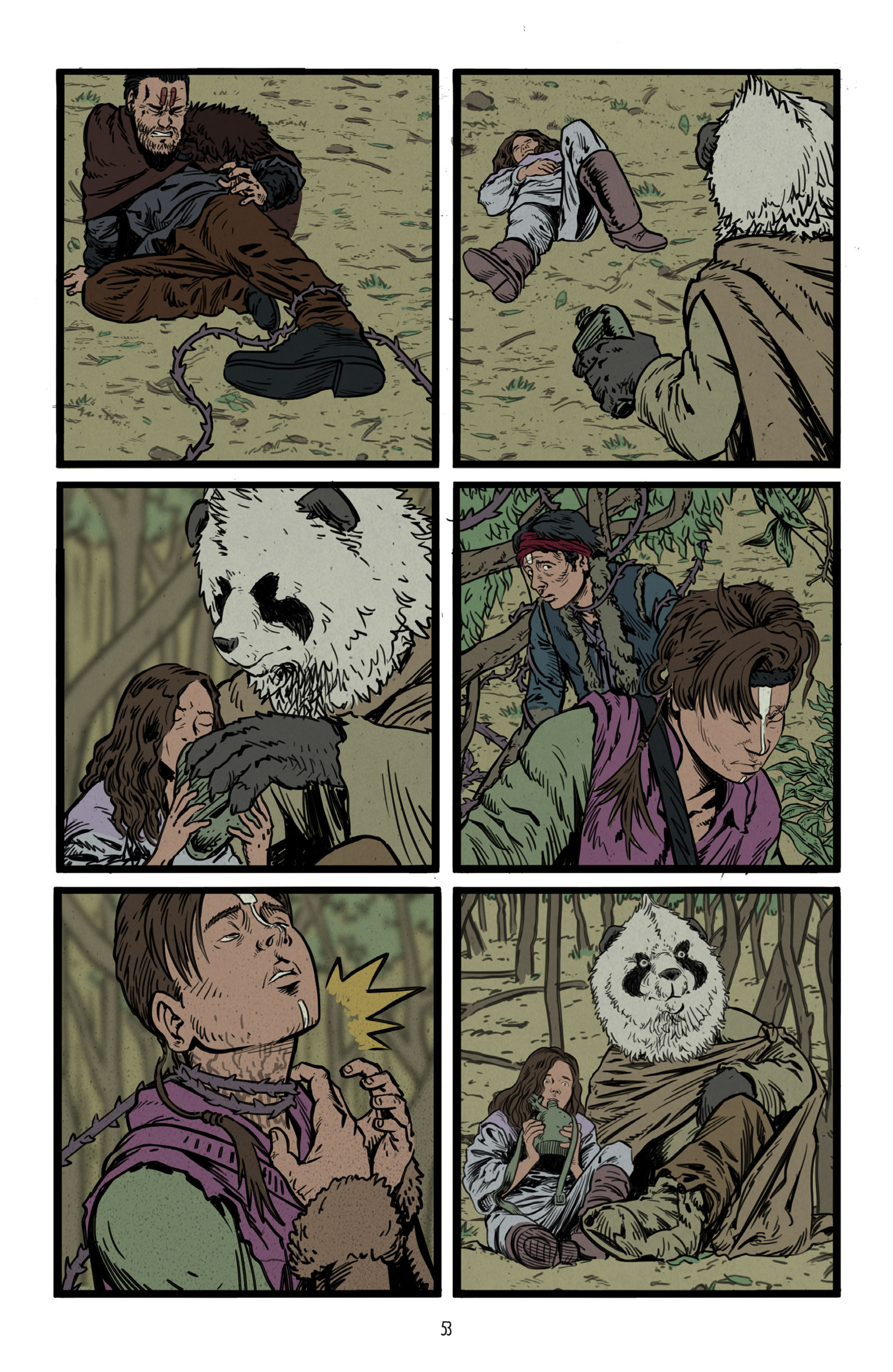 Read online Wastelander Panda comic -  Issue # TPB - 56