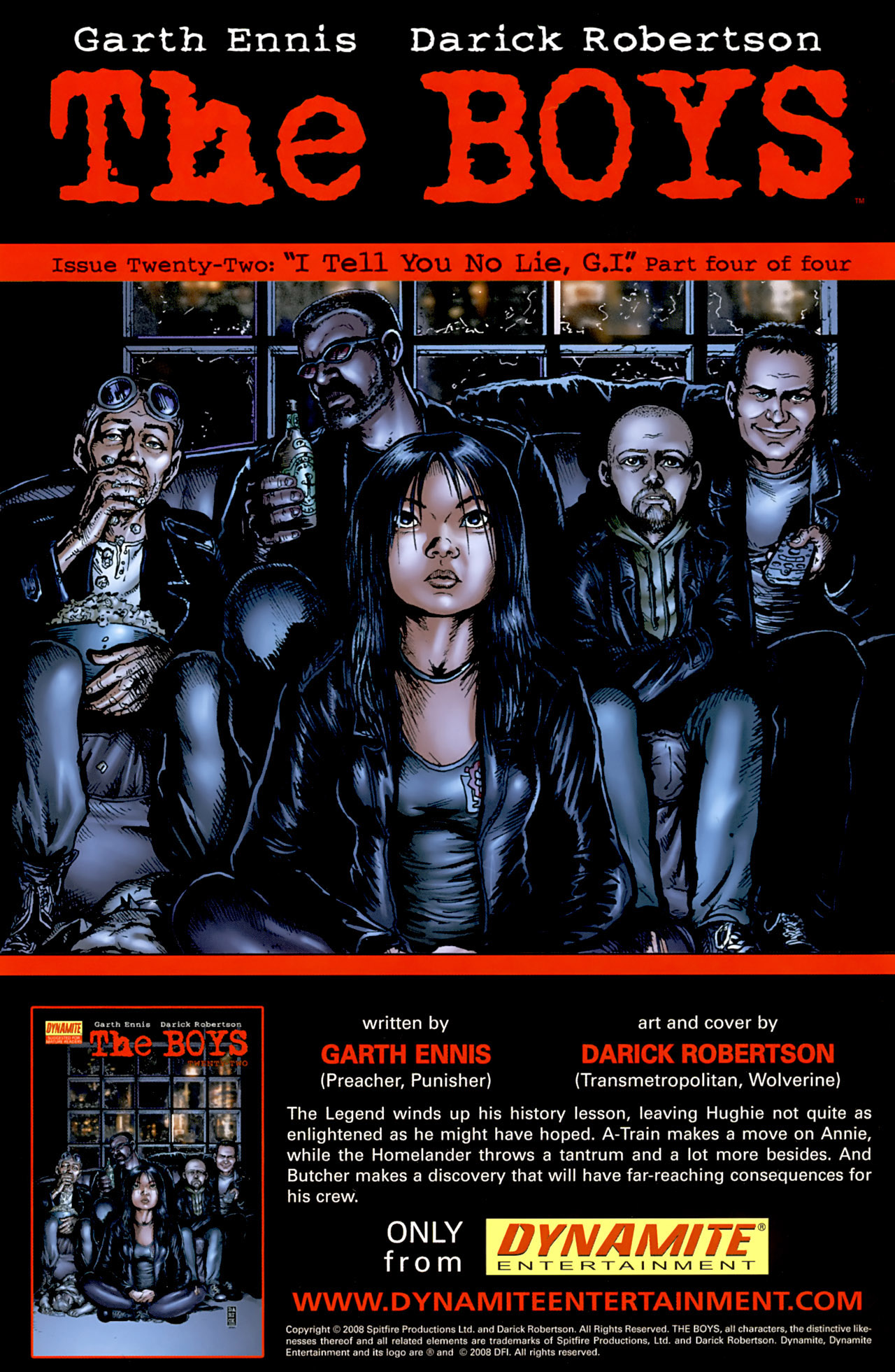 Read online The Boys comic -  Issue #21 - 36