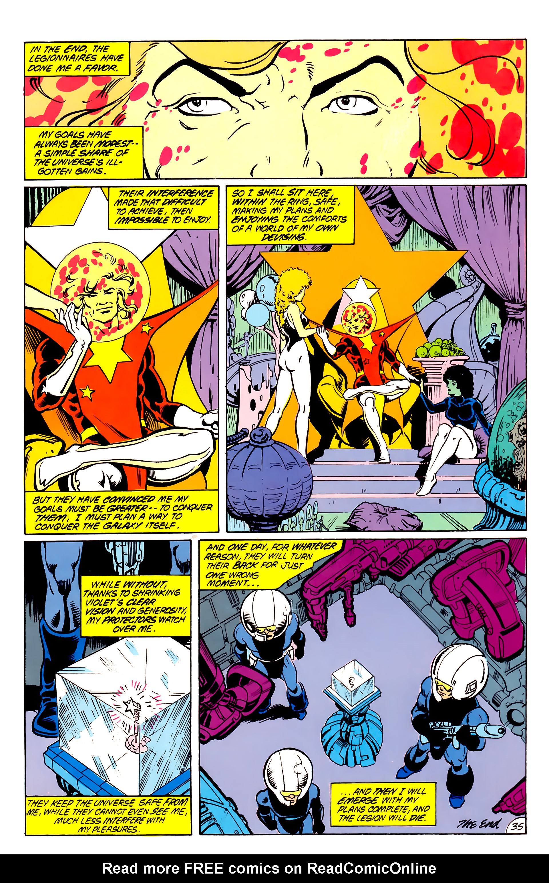 Legion of Super-Heroes (1984) _Annual_4 Page 35