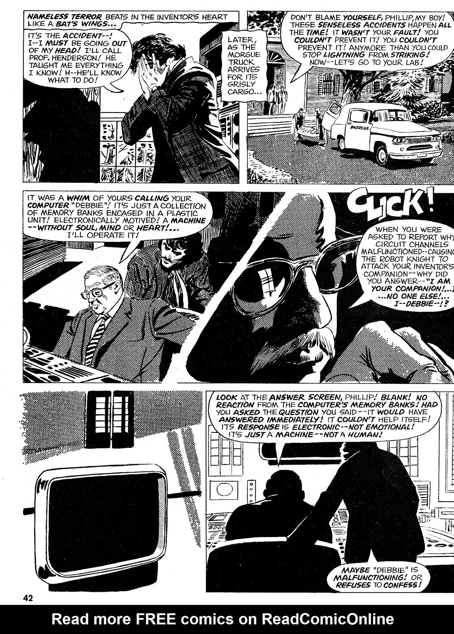Read online Nightmare (1970) comic -  Issue #6 - 36