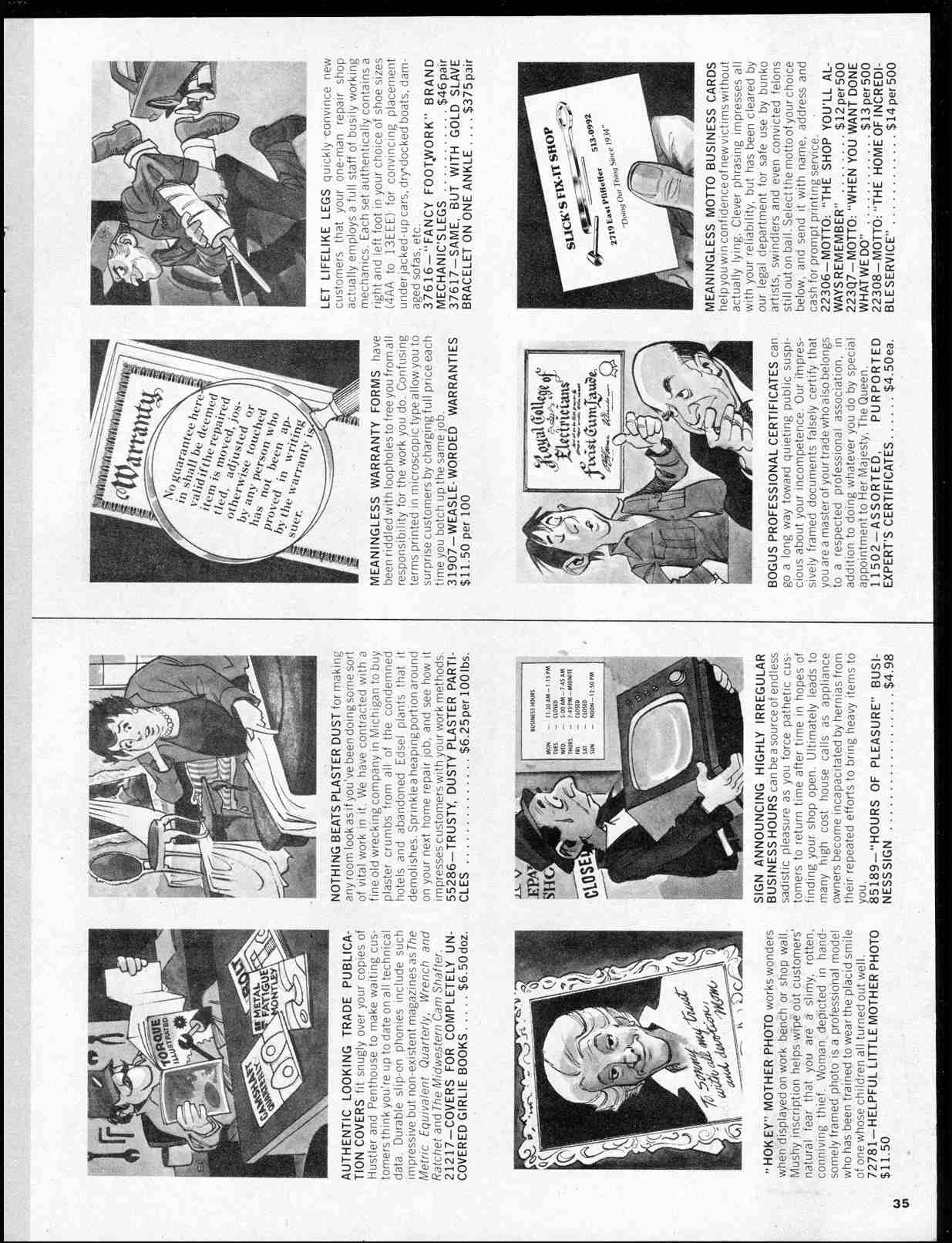 Read online MAD comic -  Issue #208 - 37