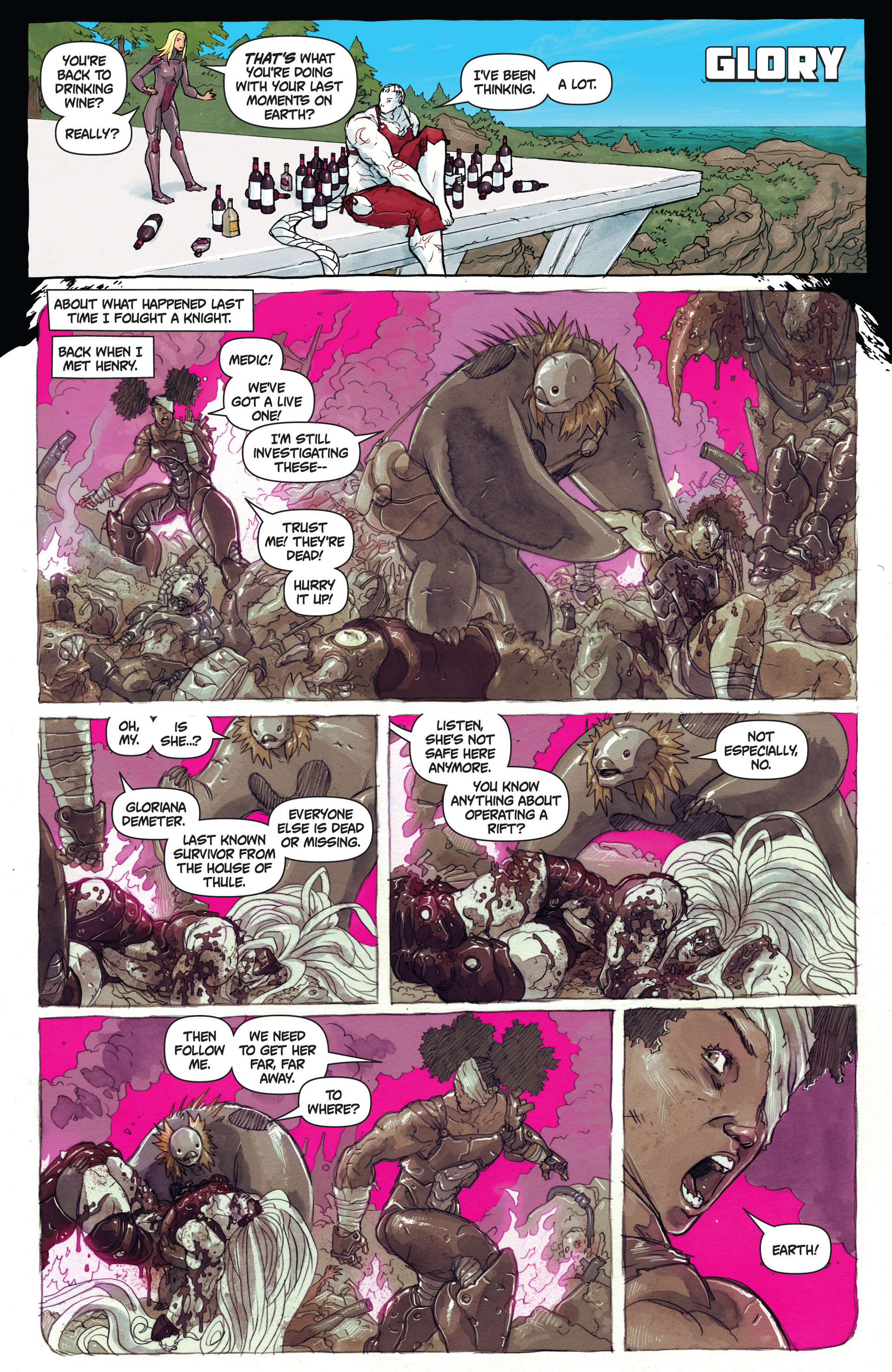 Read online Glory comic -  Issue #32 - 20
