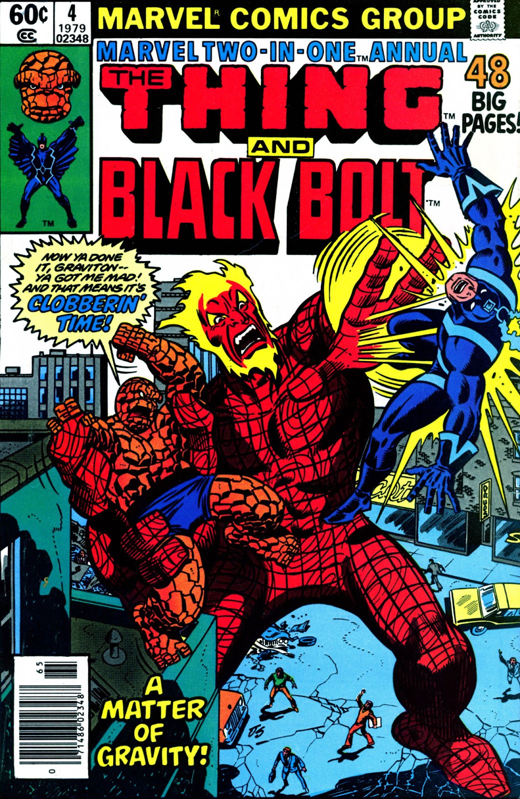 Marvel Two-In-One (1974) issue Annual 4 - Page 1